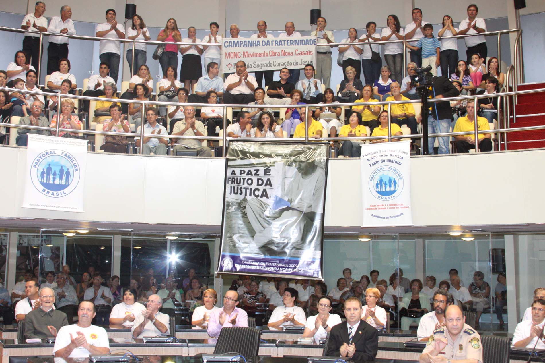 Sessão especial em comemoração à Campanha da Fraternidade do ano 2009