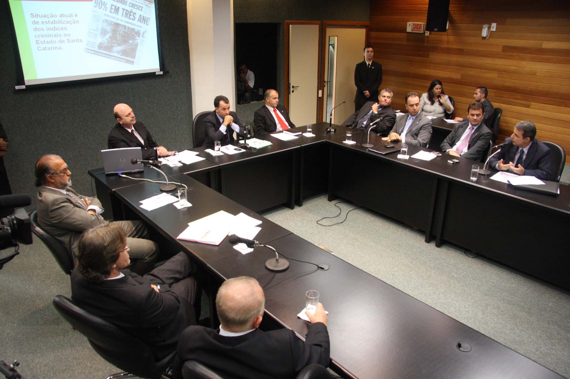 Reunião da Comissão de Segurança Pública