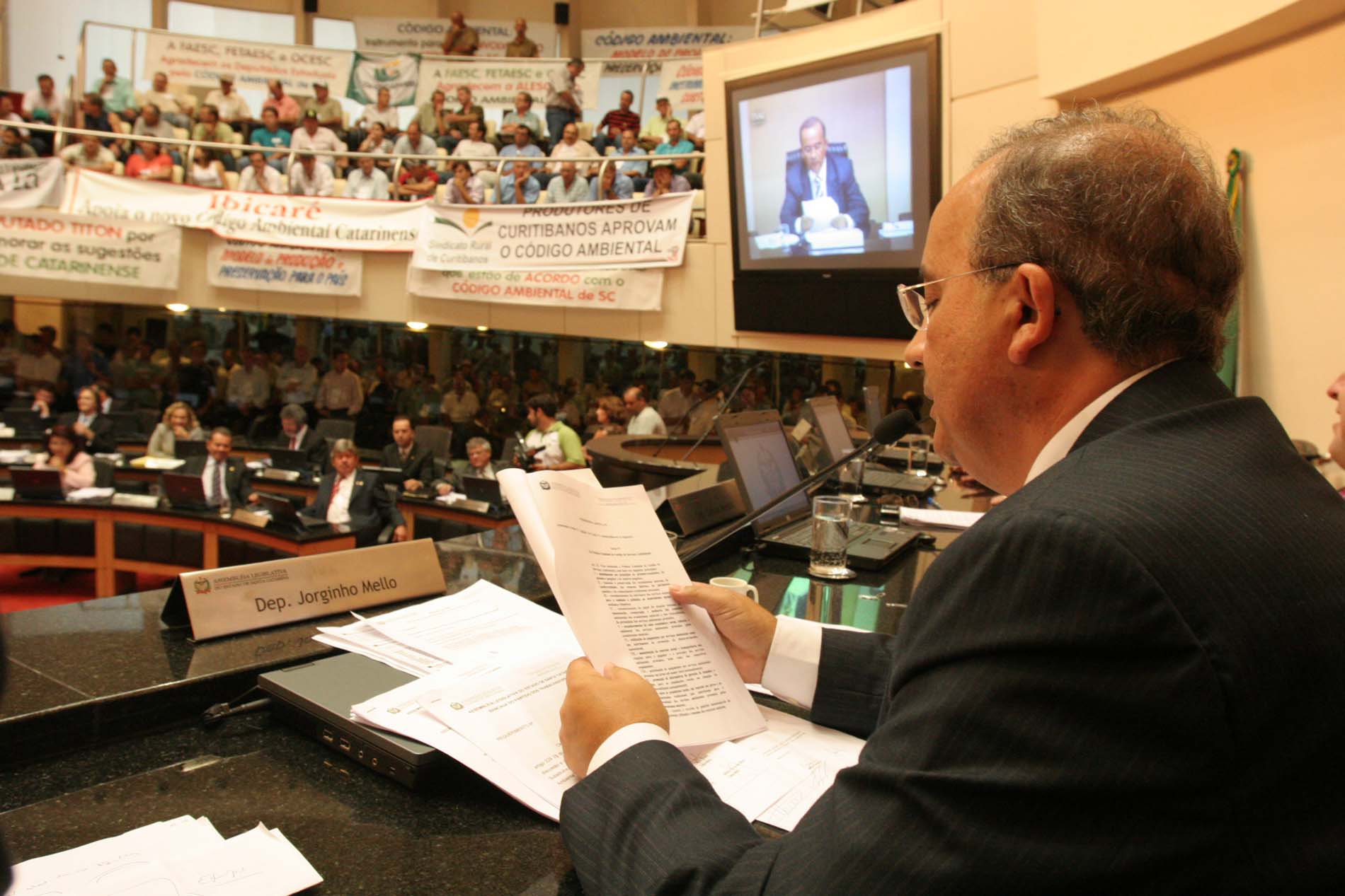 Deputado Jorginho Mello  (PSDB)