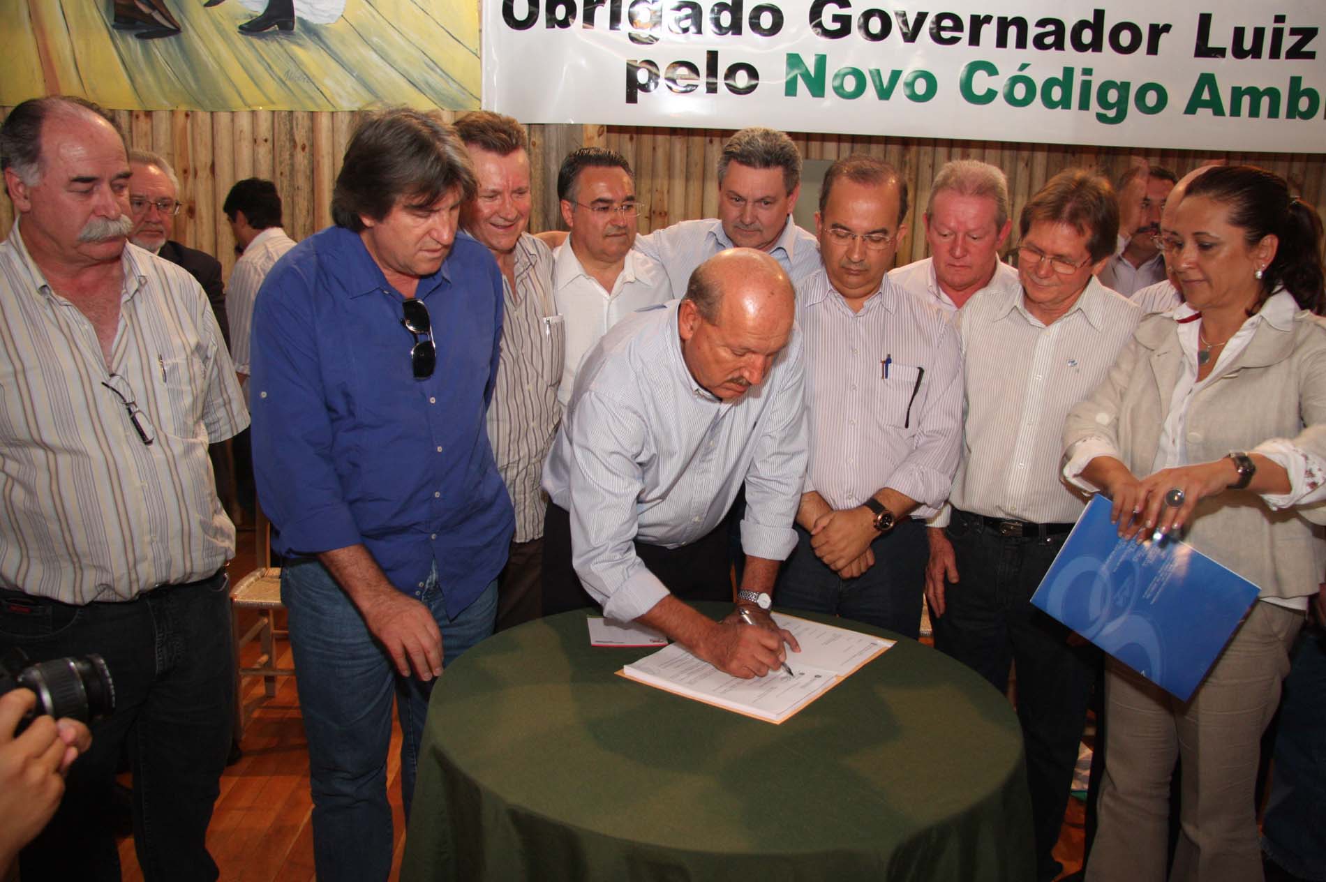 Governador sanciona Código Ambiental em Campos Novos