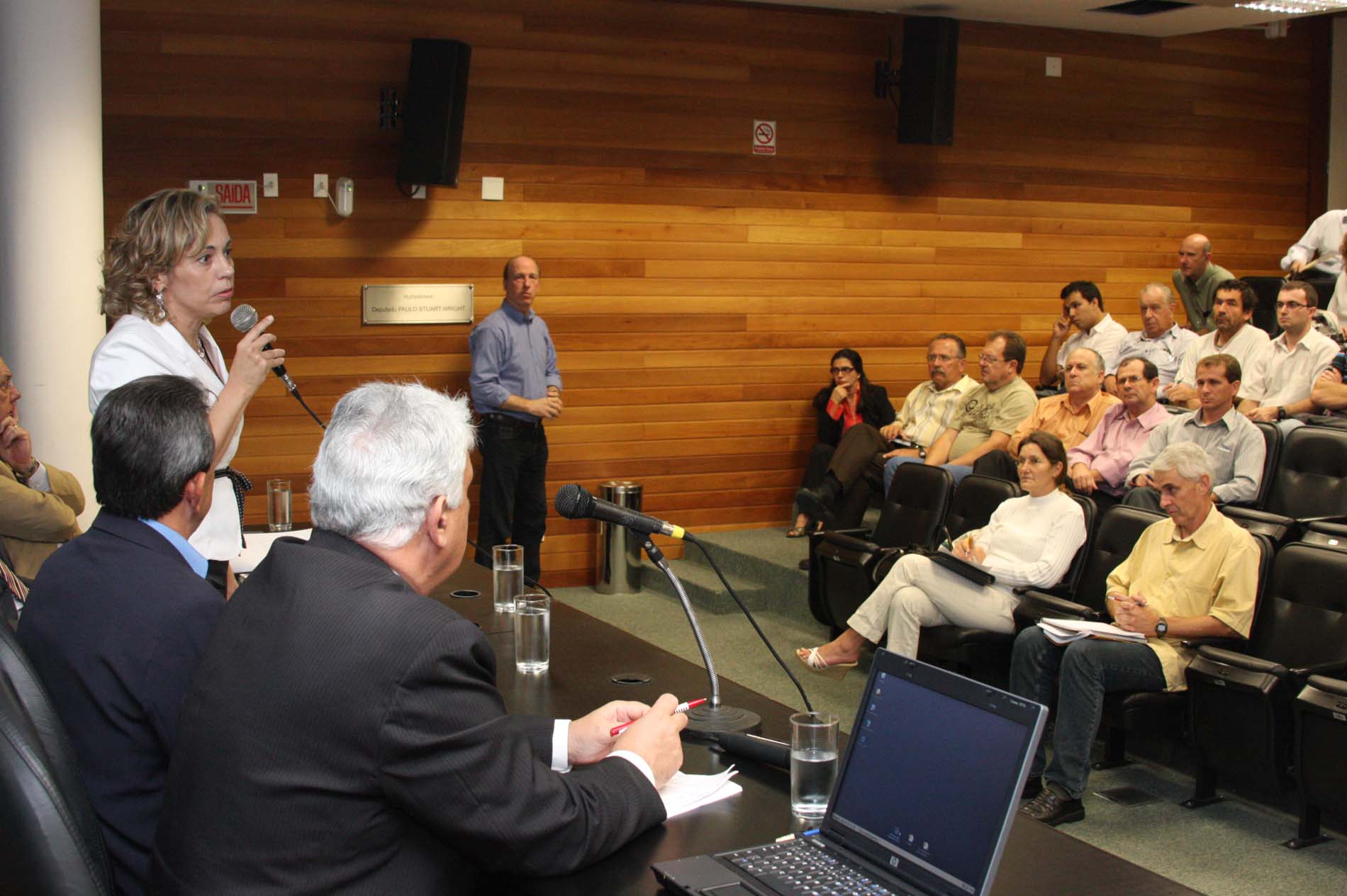 Reunião do Comitê de Gerenciamento da Bacia Hidrográfica do Itajaí.