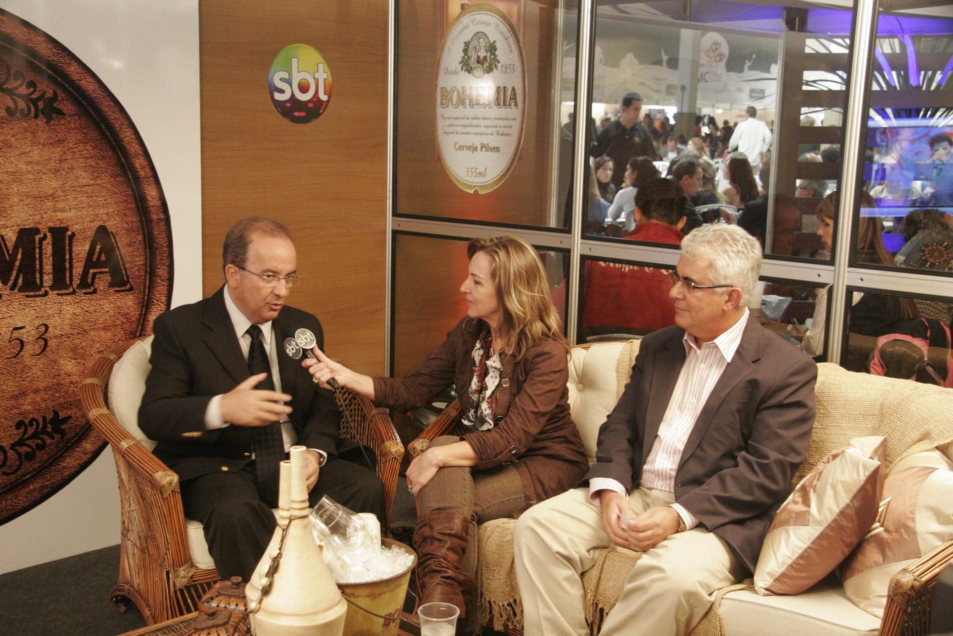 Deputado Jorginho Mello e Manoel Zarani Torres - Presidente da Tractebel
