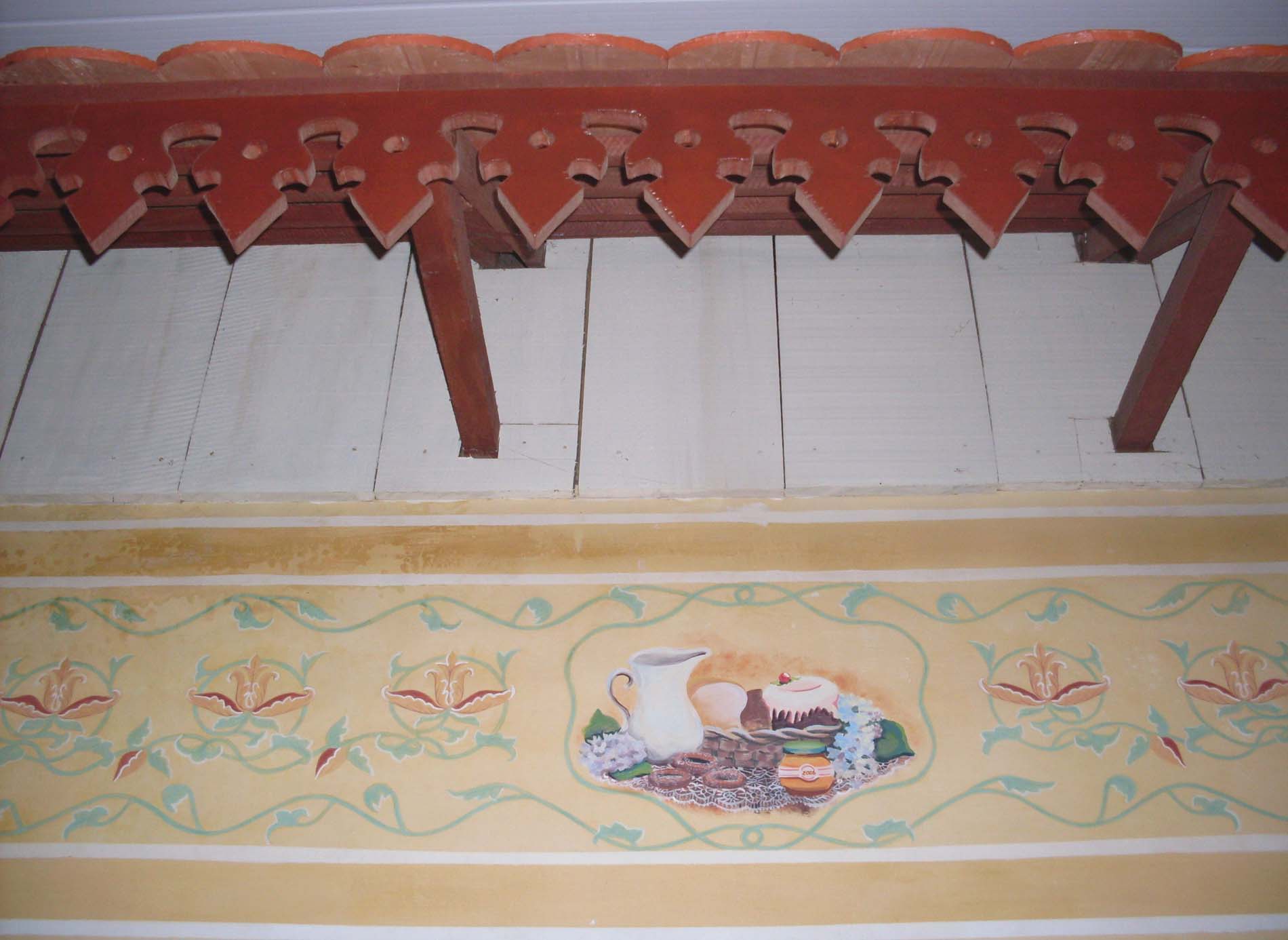 Detalhe de decoração típica polonesa.