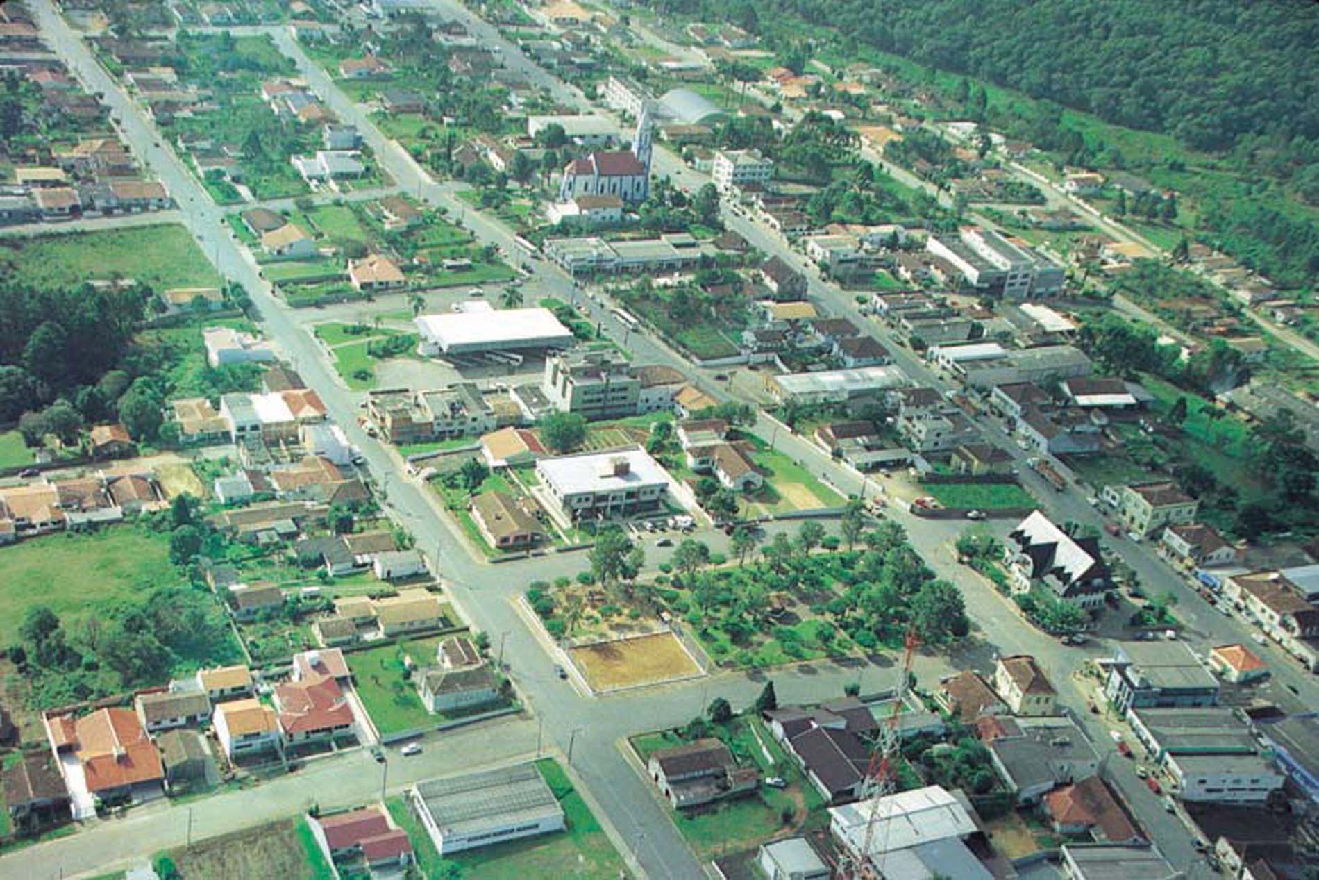 Vista aérea de Itaiópolis