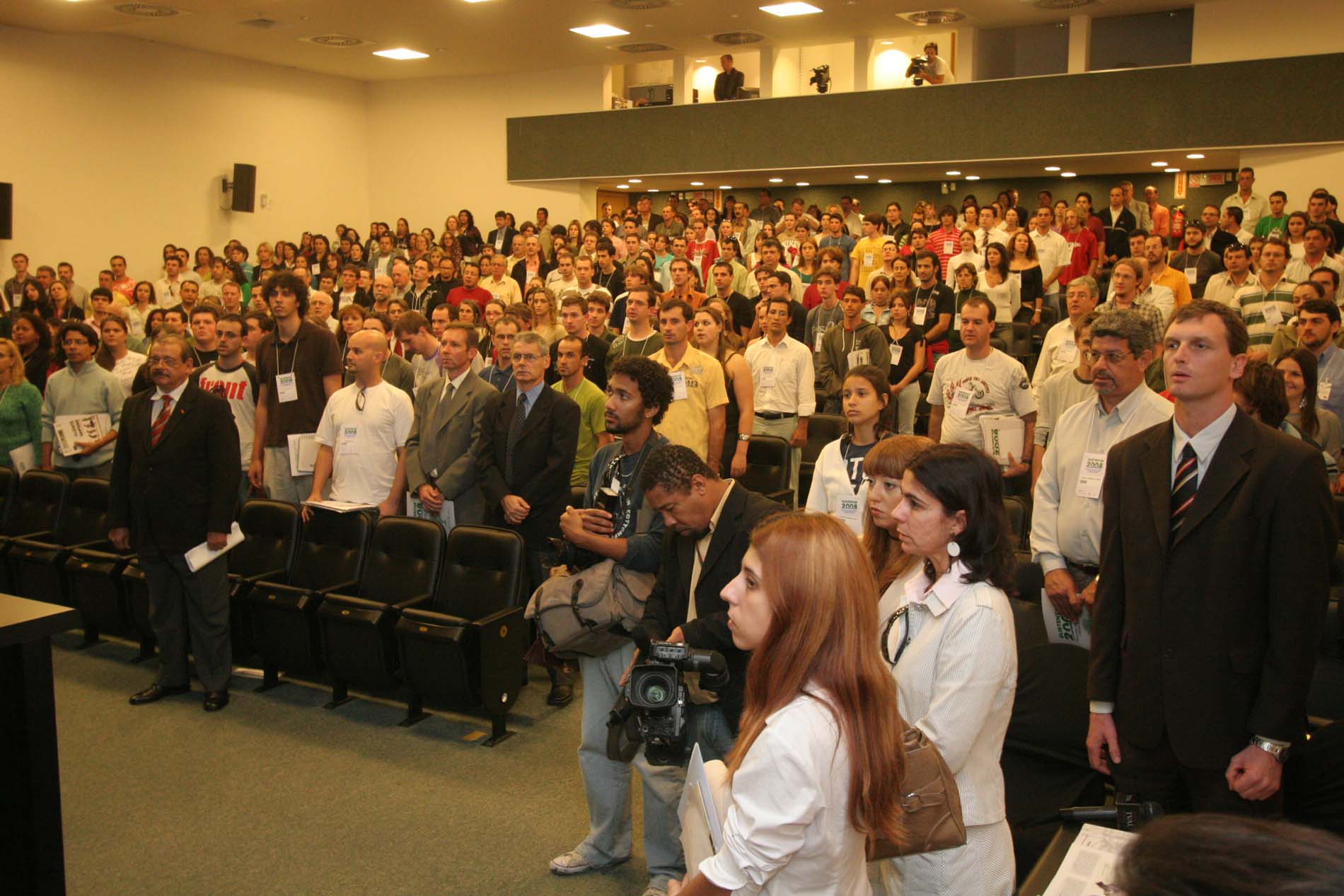 SUSTENTAR  2008 – Presença maciça do público