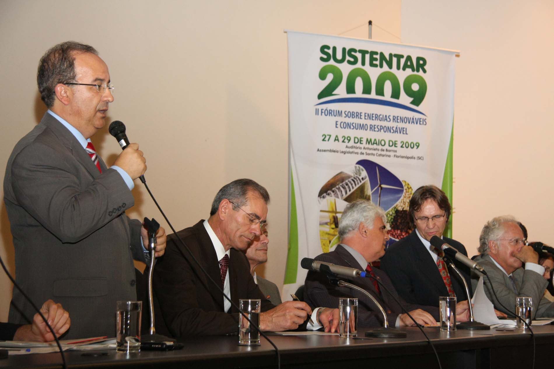 Abertura do SUSTENTAR 2009