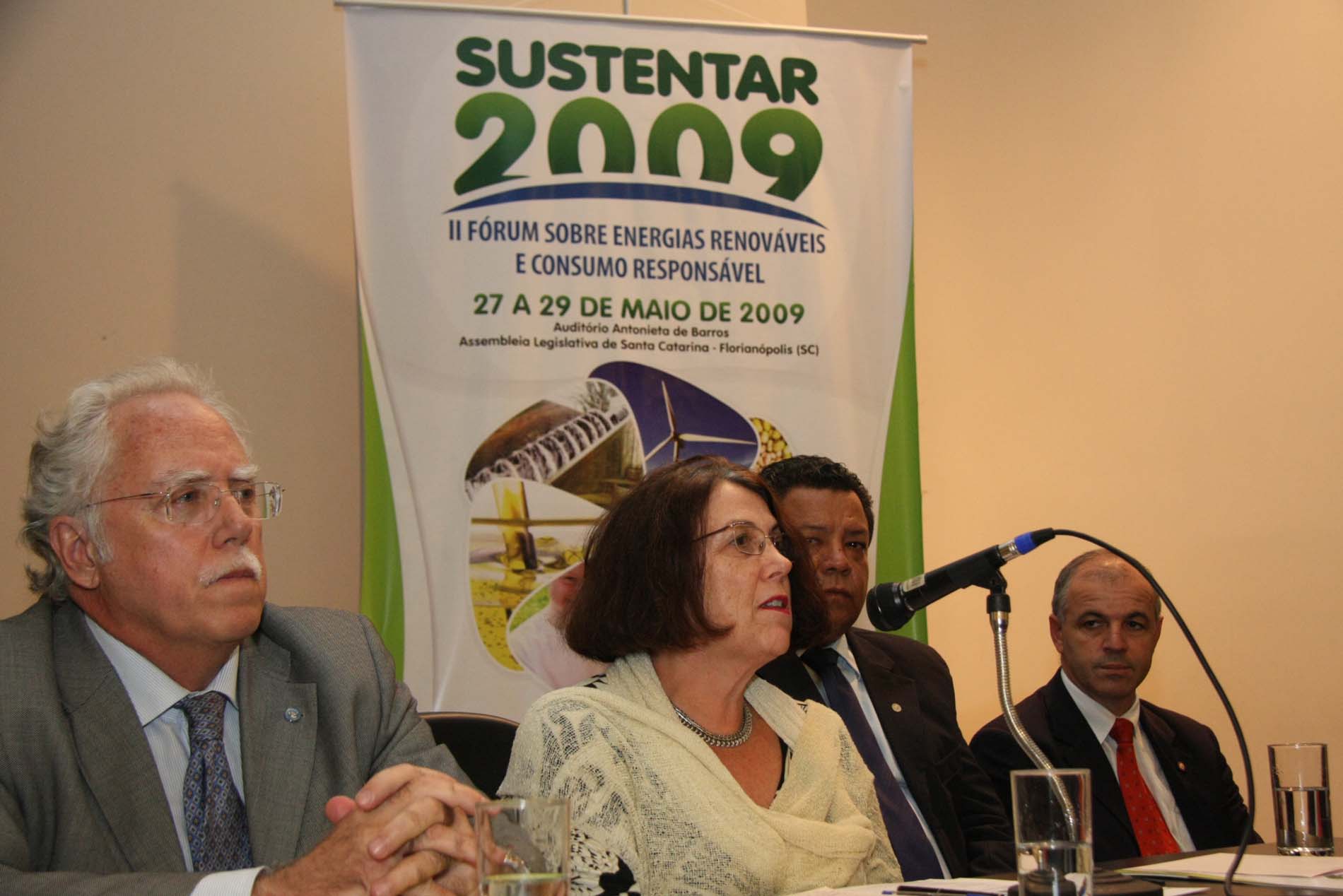 Abertura do SUSTENTAR 2009