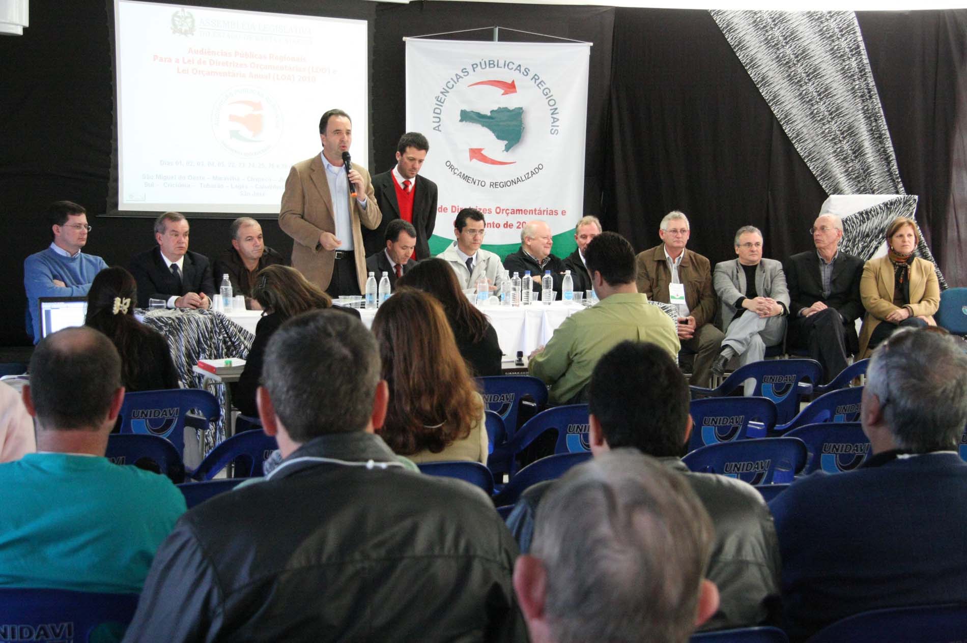 Audiência Pública  –  Rio do Sul