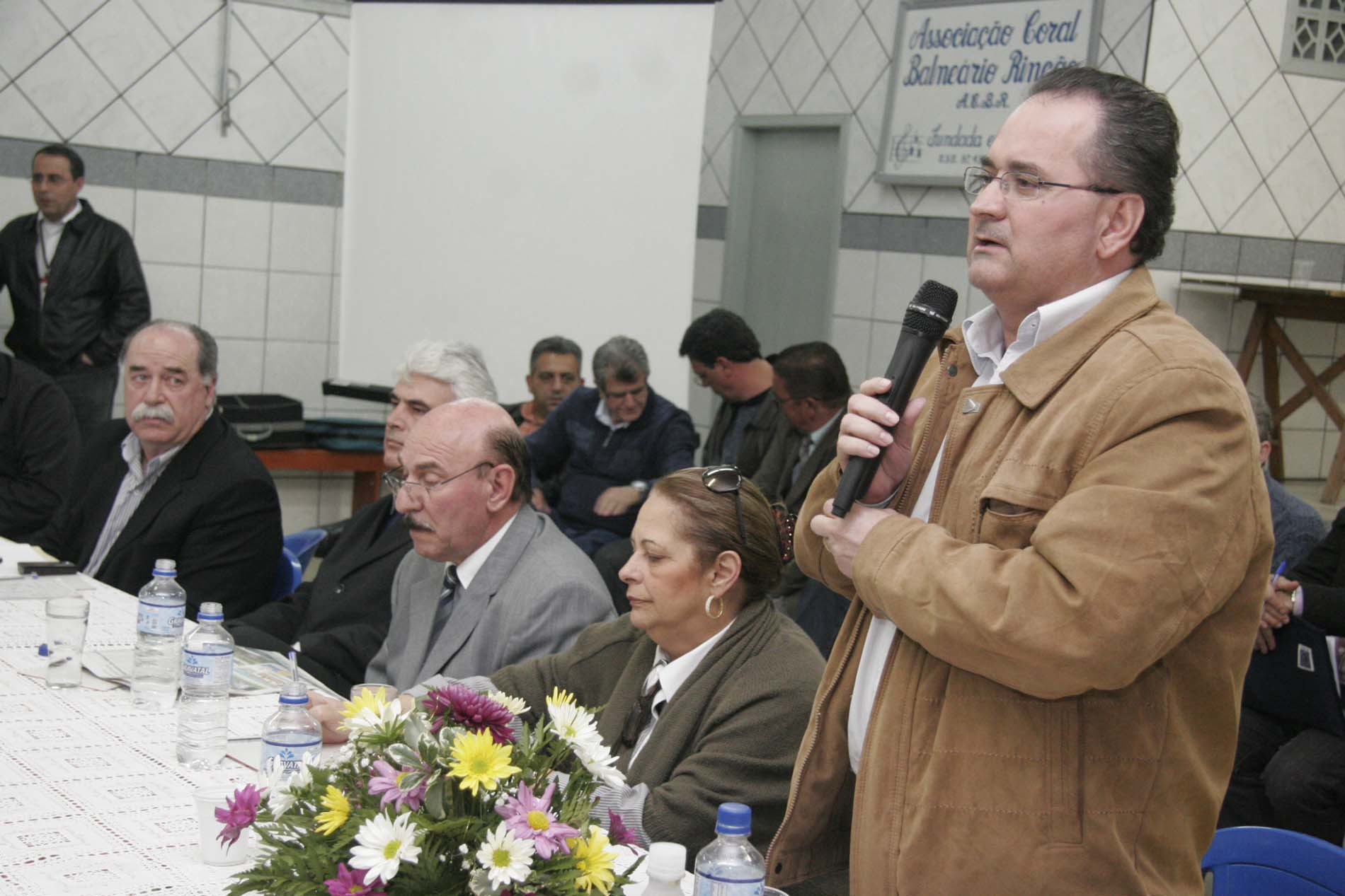 Audiência Pública no Balneário Rincão (Içara) Prefeito de Içara - Gentil da Luz (PMDB)