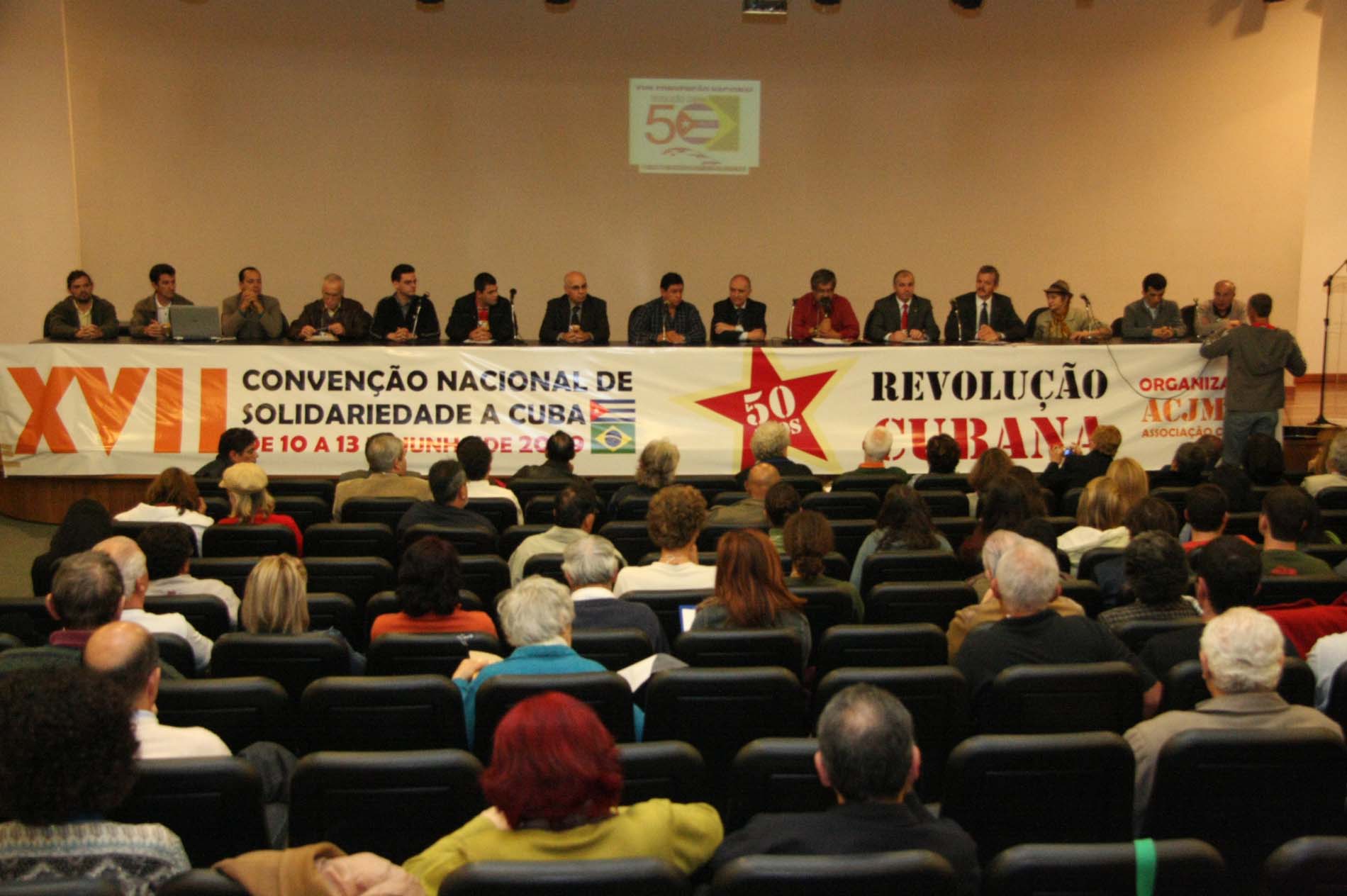 17ª Convenção Nacional de Solidariedade a Cuba