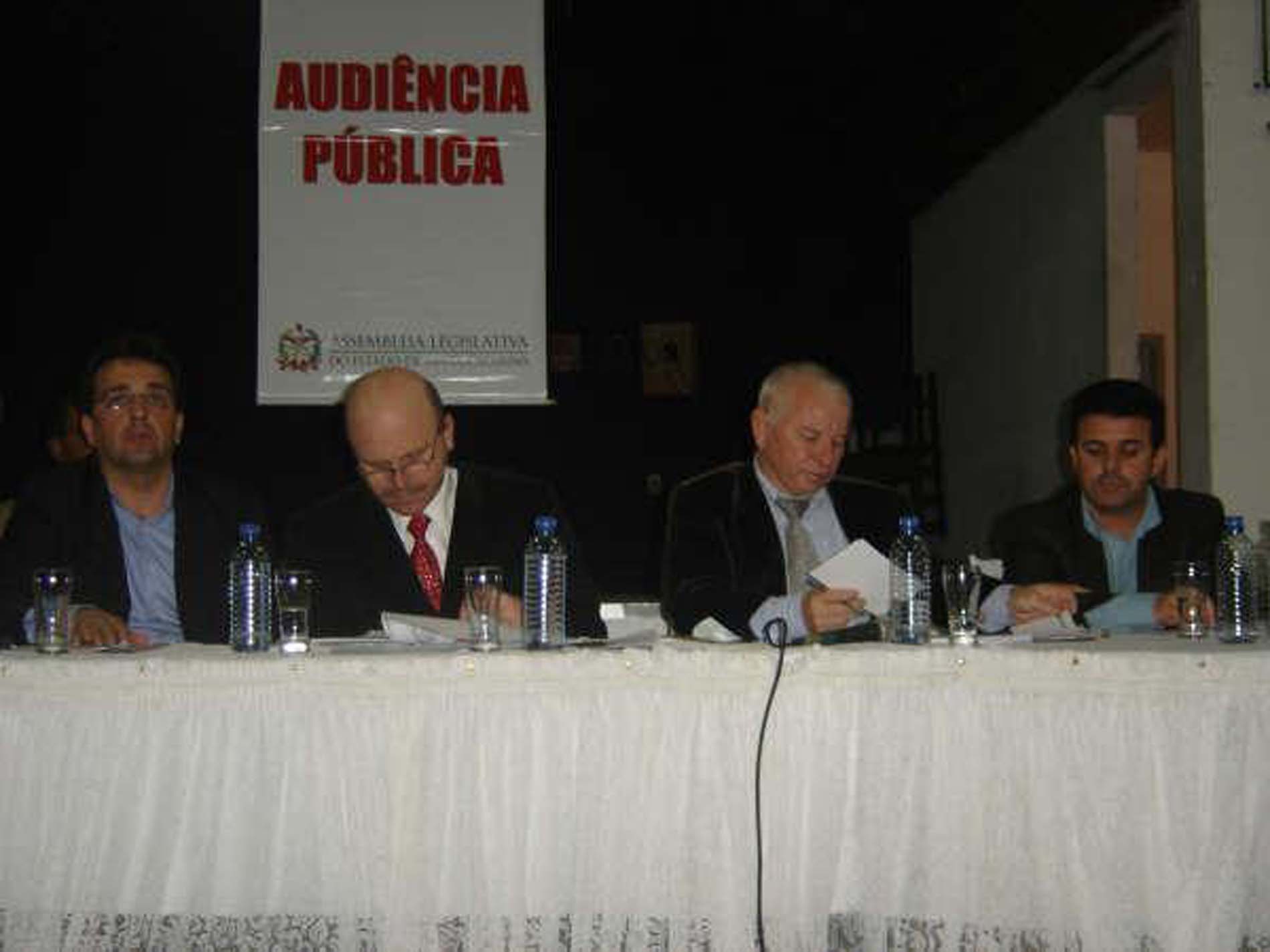 Audiência Pública  –  Navegantes