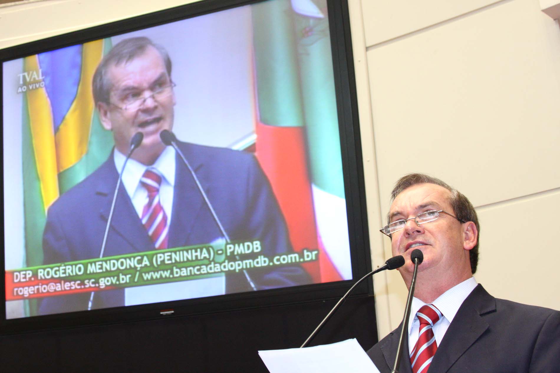 Deputado Rogério Mendonça (PMDB)