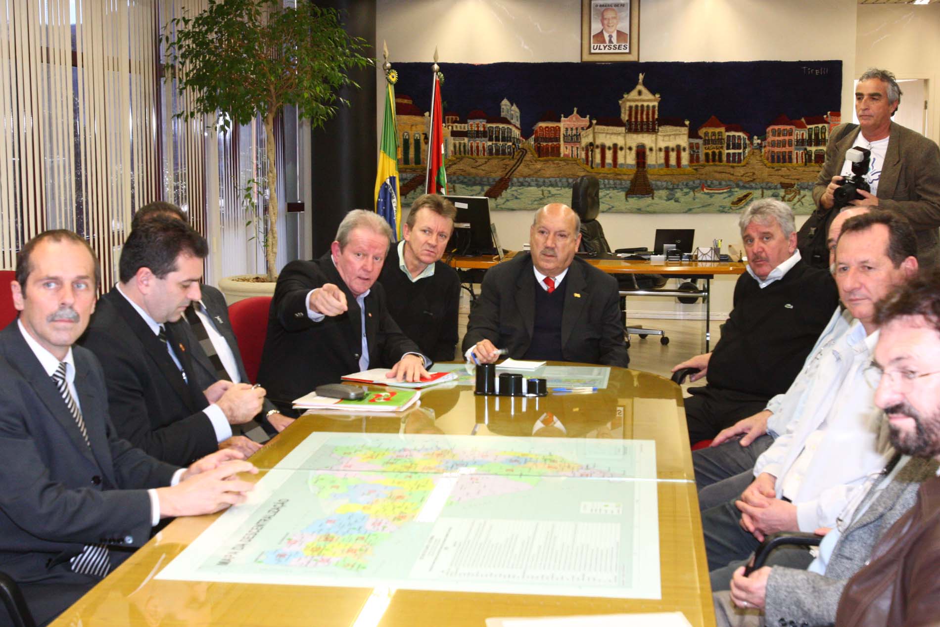 Reunião centro administraivo - Campus da UDESC