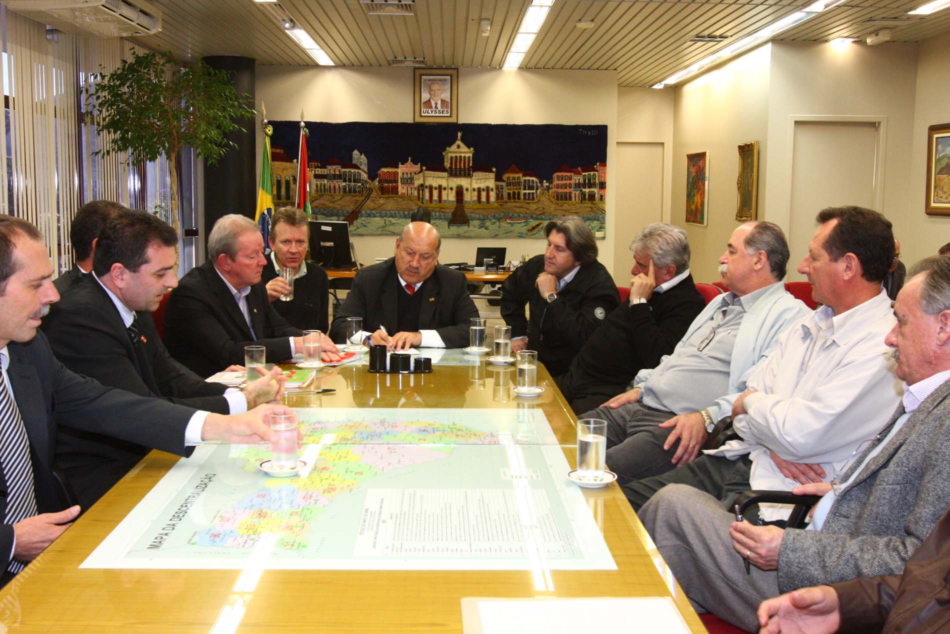 Reunião centro administraivo - Campus da UDESC