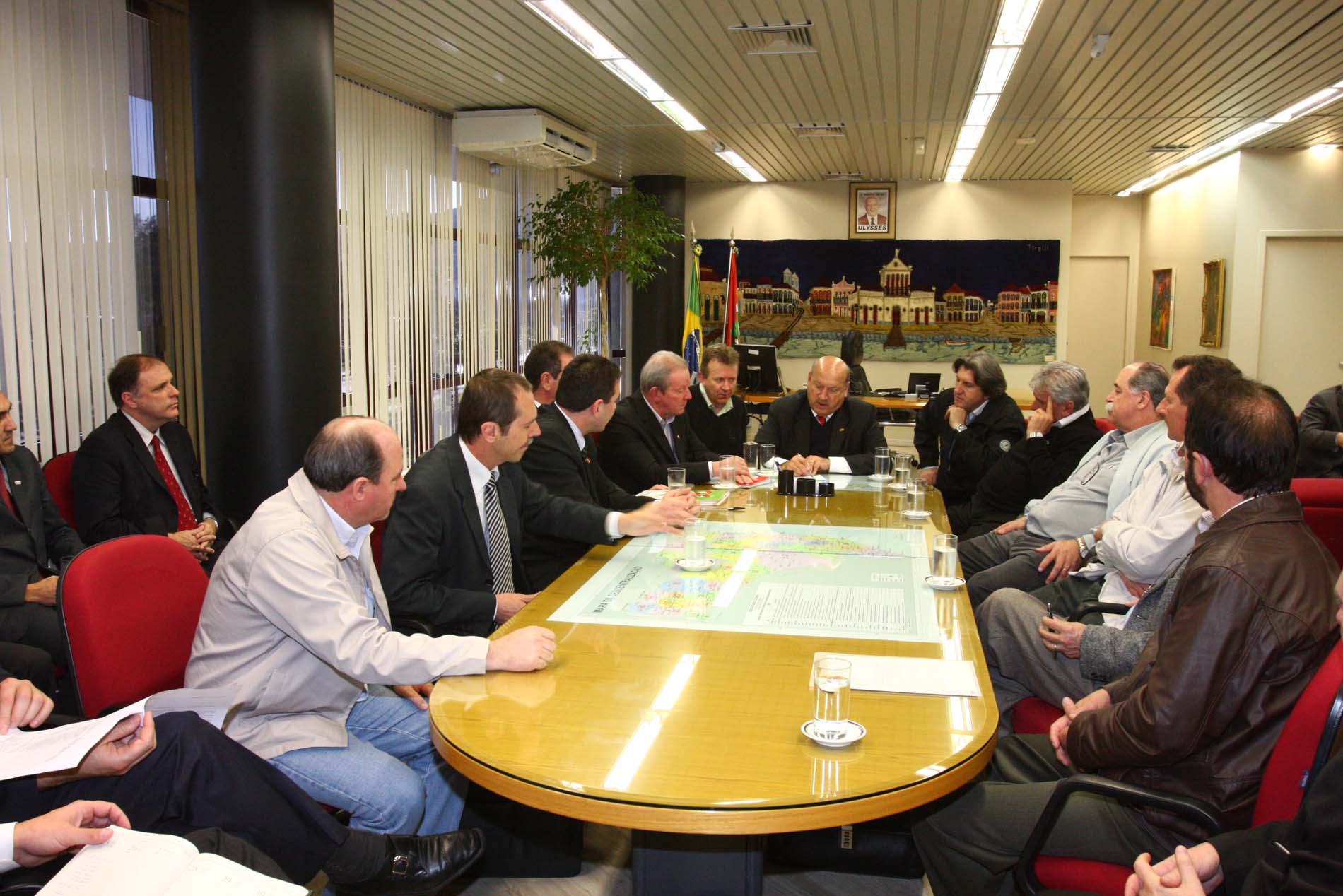 Reunião centro administraivo - Campus da UDESC