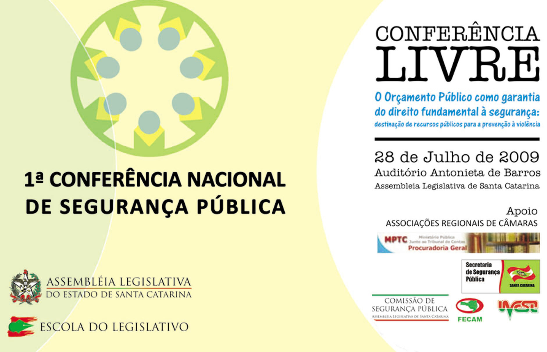 Escola do Legislativo – Conferência Orçamento Público