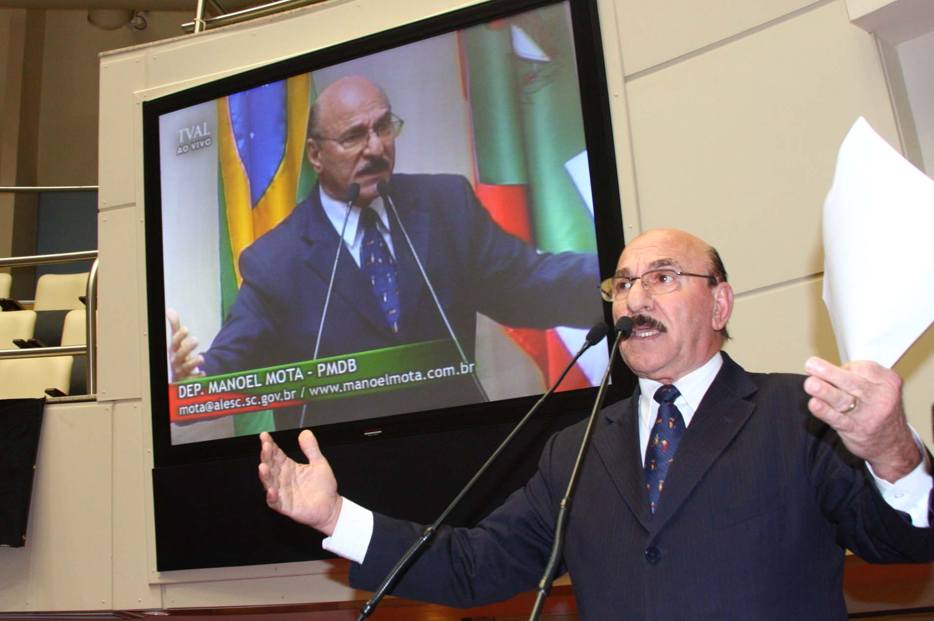 Deputado Manoel Mota (PMDB)