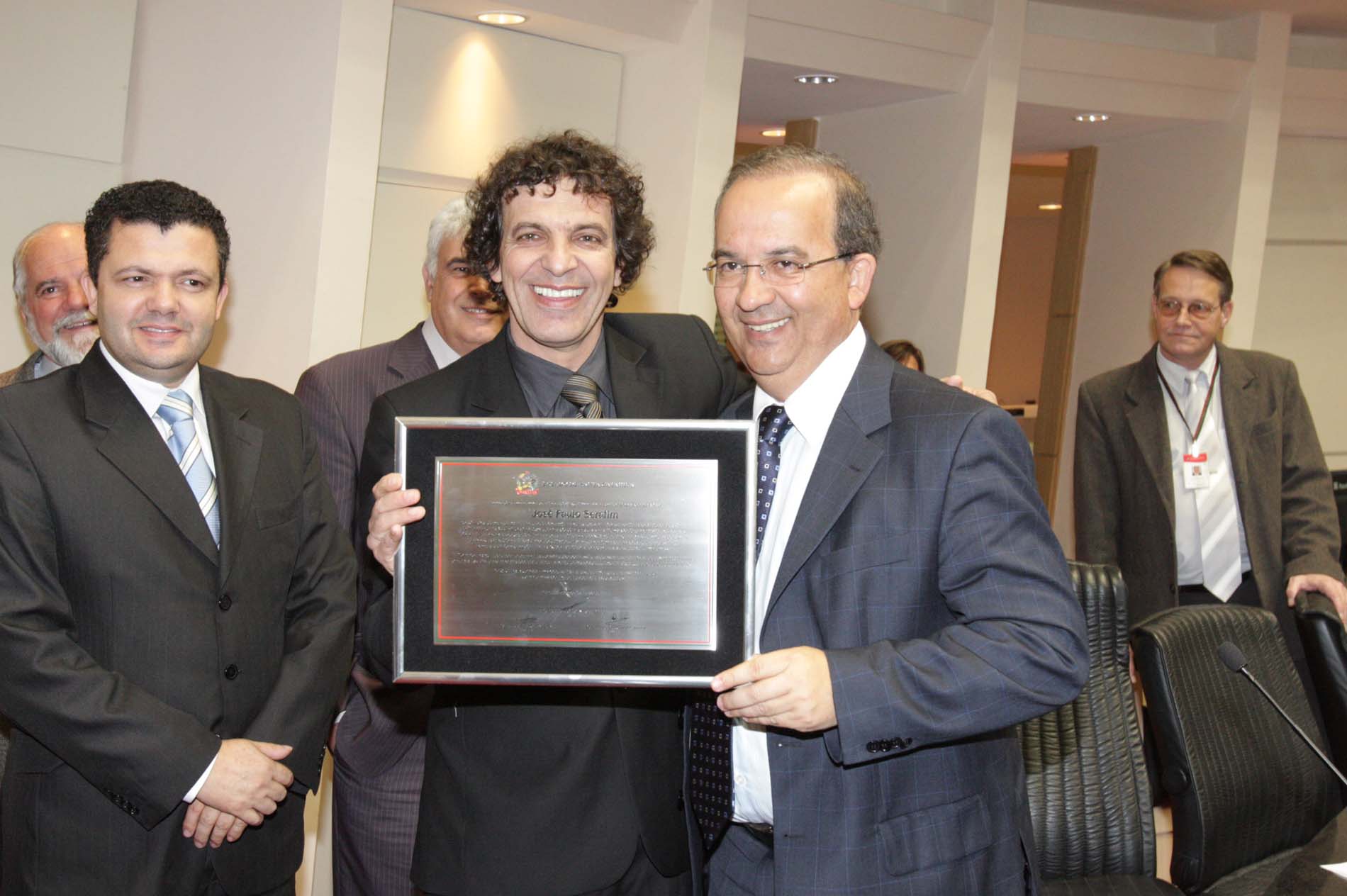 Deputado José Paulo Serafim (PT) recebe homenagem