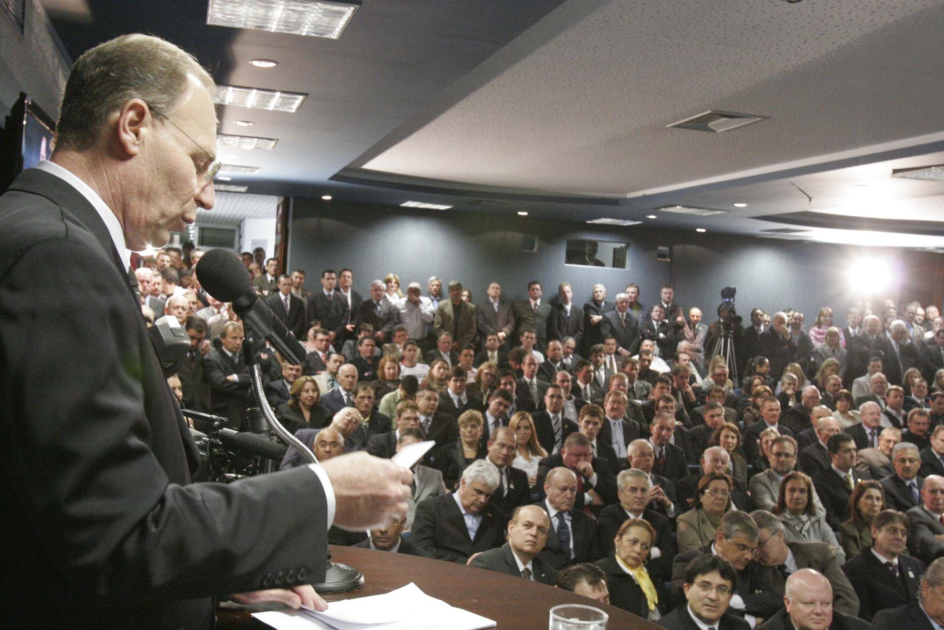 Posse do Conselheiro João Herneus de Nadal no Tribunal de Contas do Estado de Santa Catarina