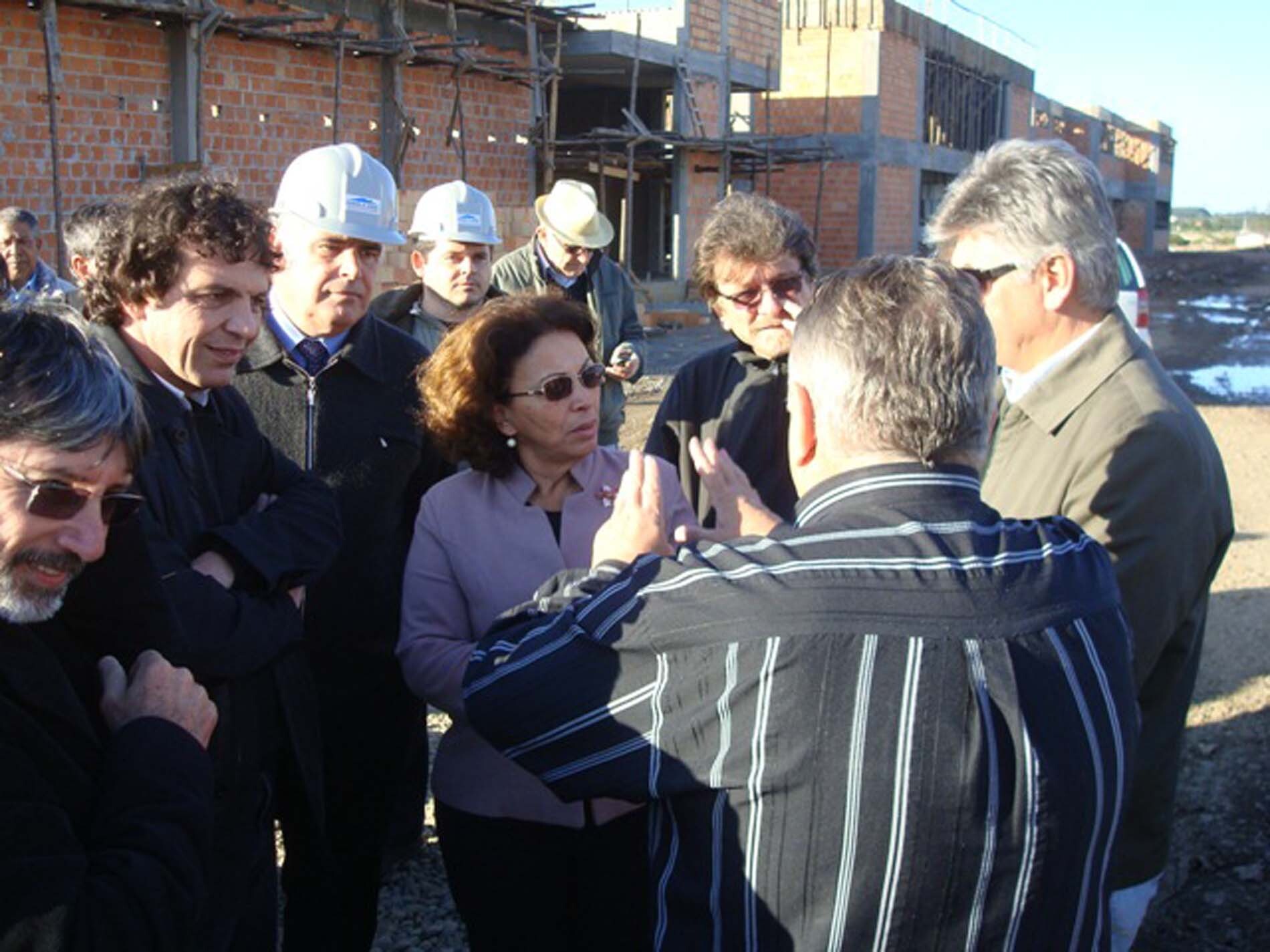 Dos Gabinetes – Idelli e Décio visitam obras do IF-SC em Criciúma