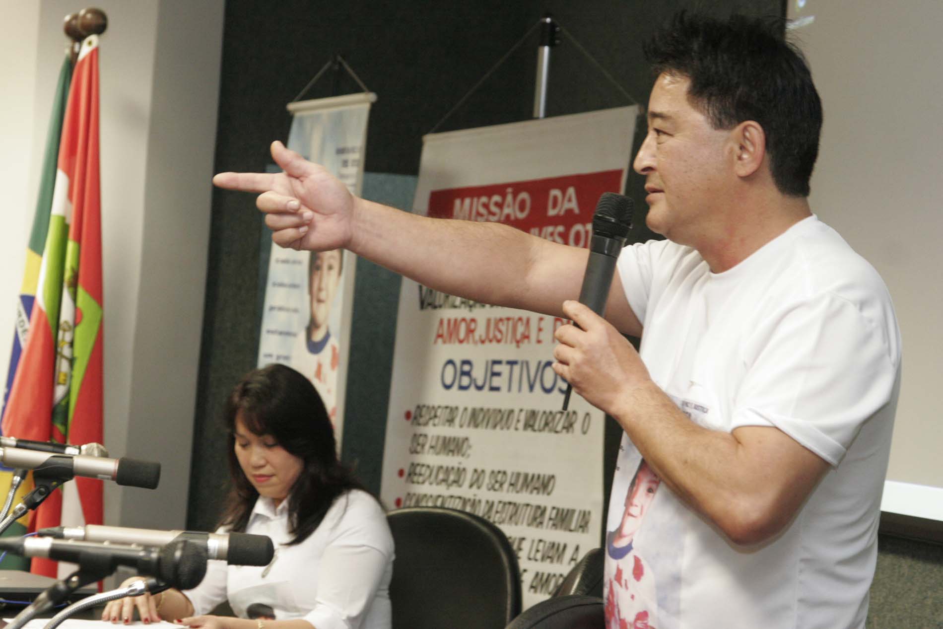 PALESTRA COM O CASAL OTA
