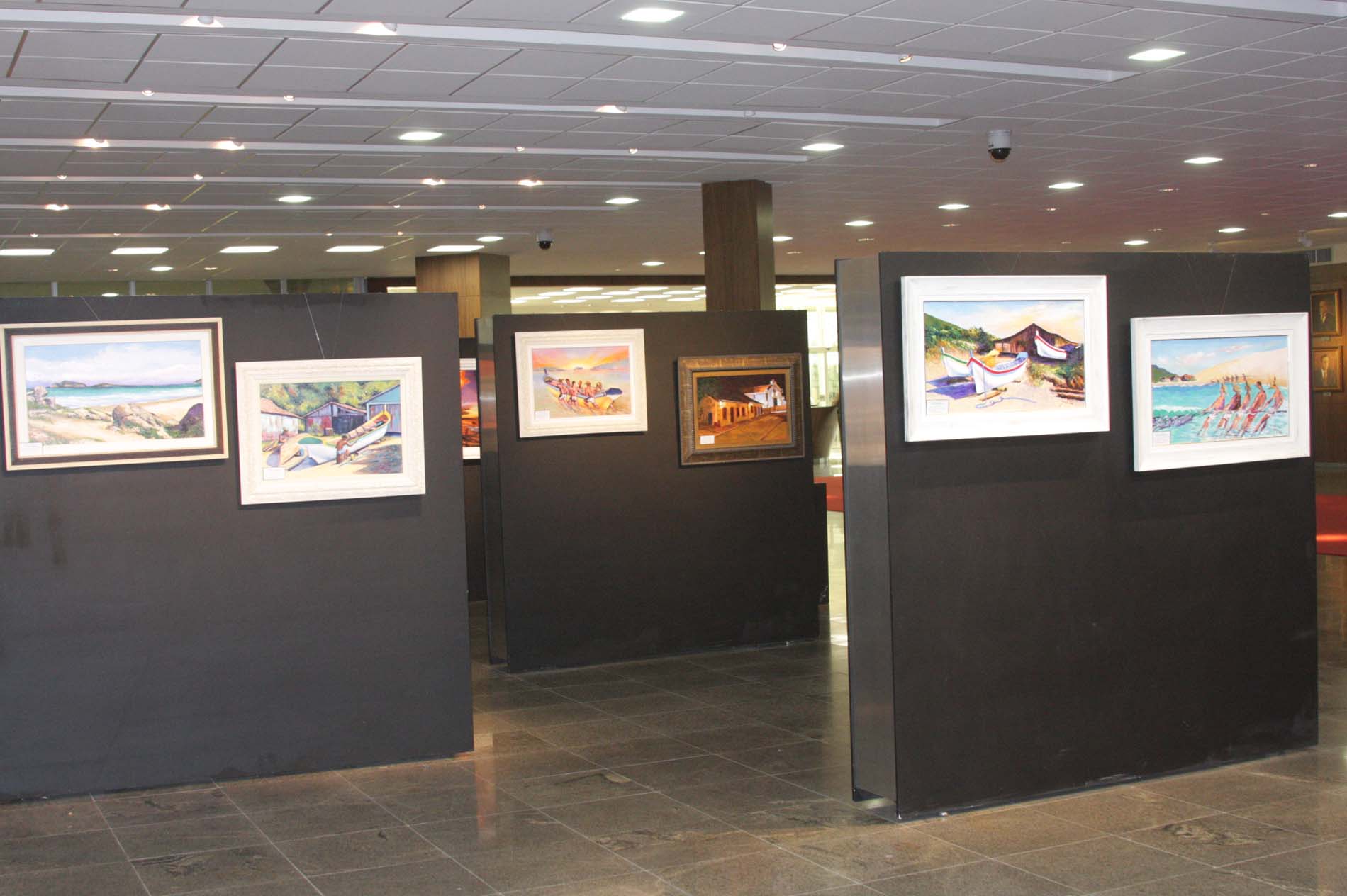 Exposição do artista Galdino Vieira