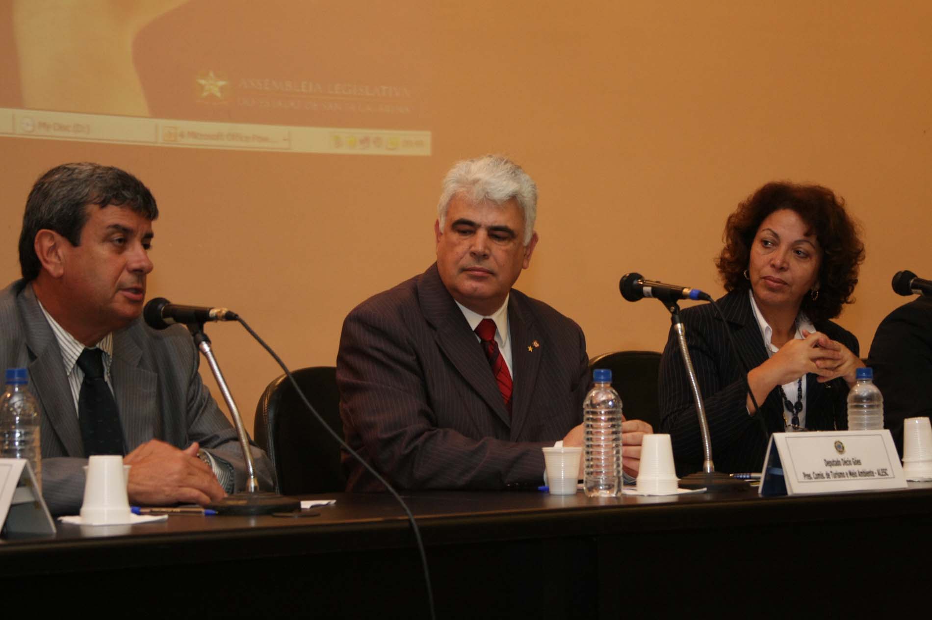 Seminário sobre Mudanças climáticas e desastres naturais