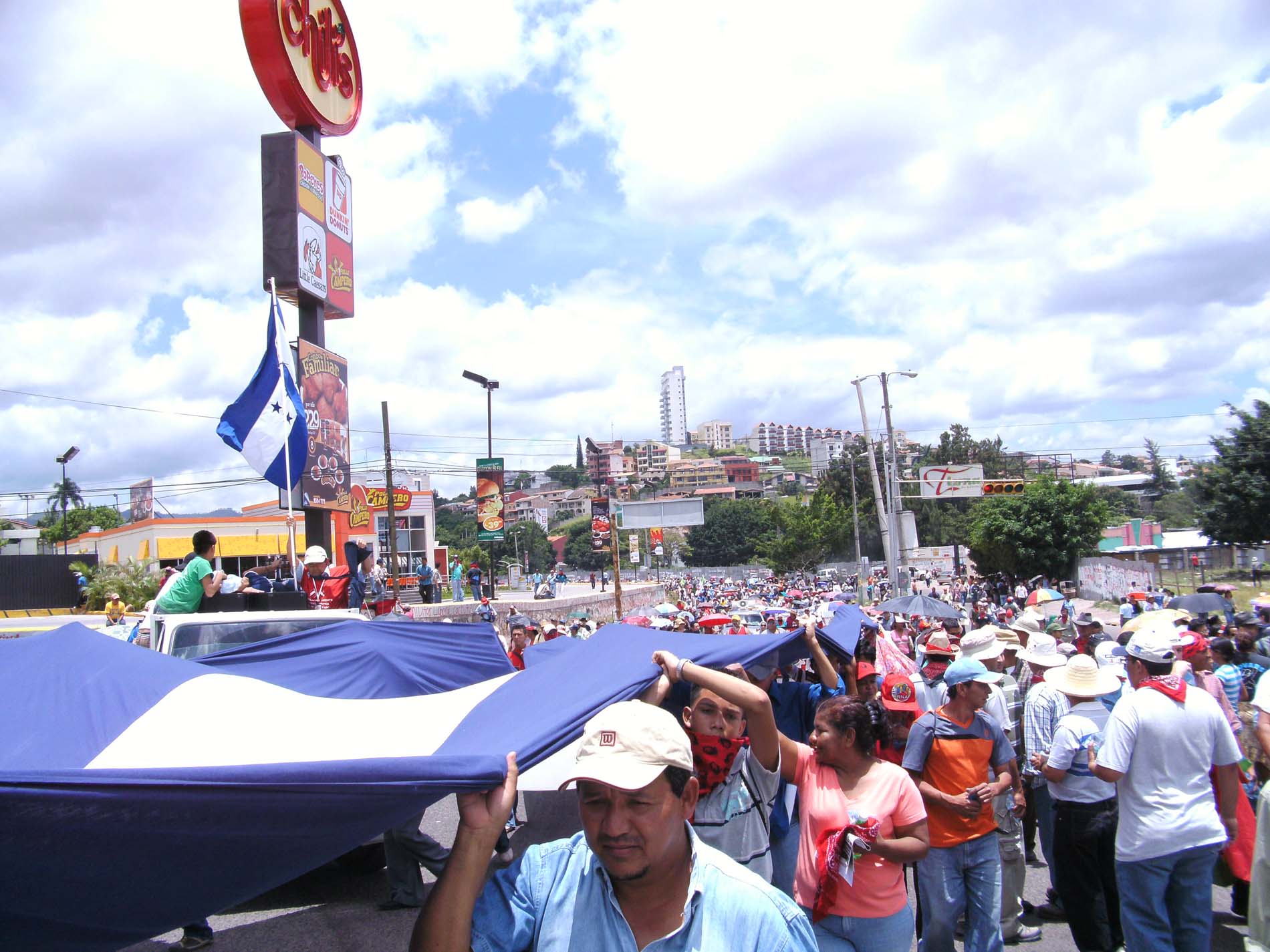 Manifestação Popular - Honduras