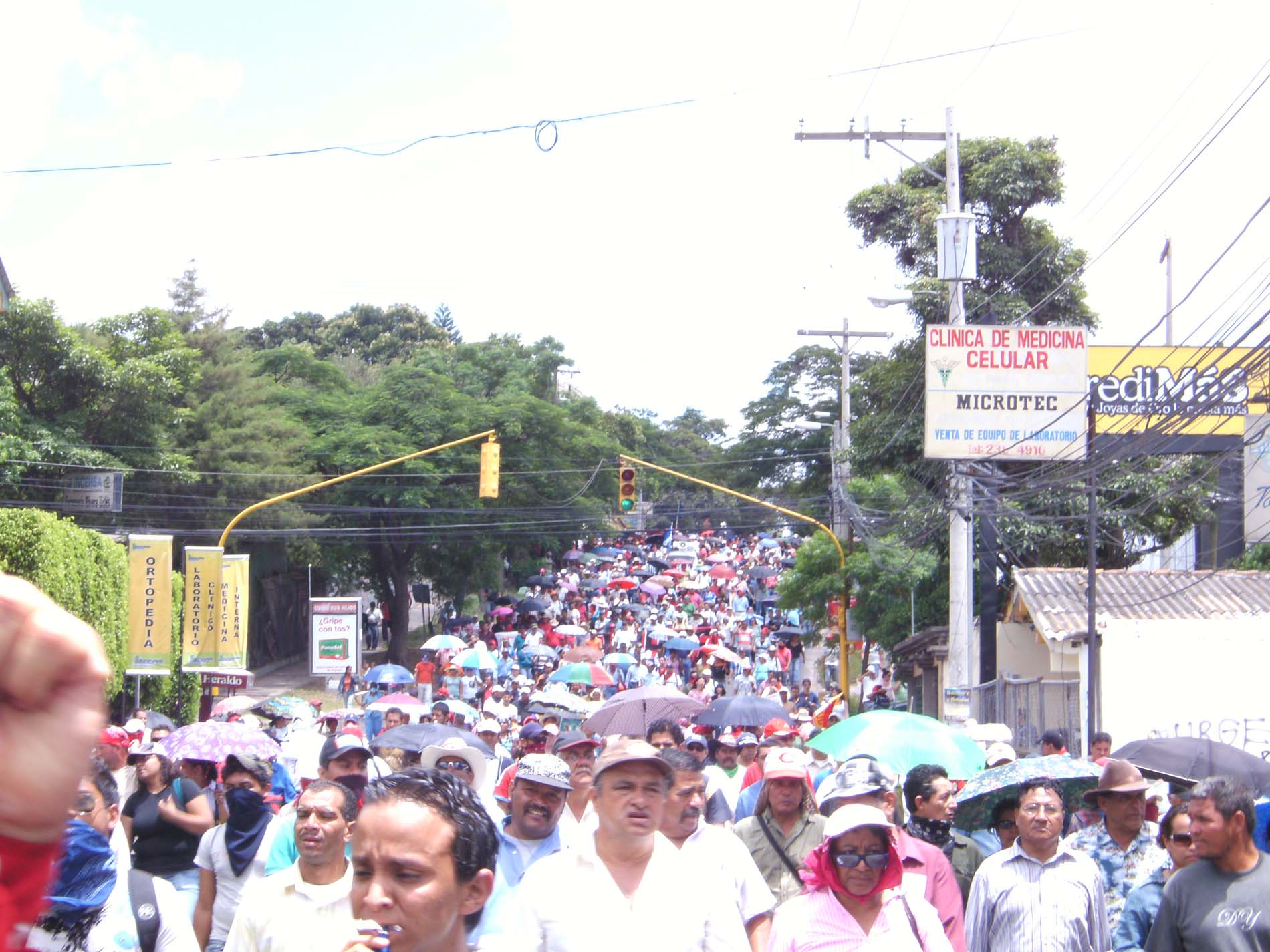 Manifestação Popular - Honduras
