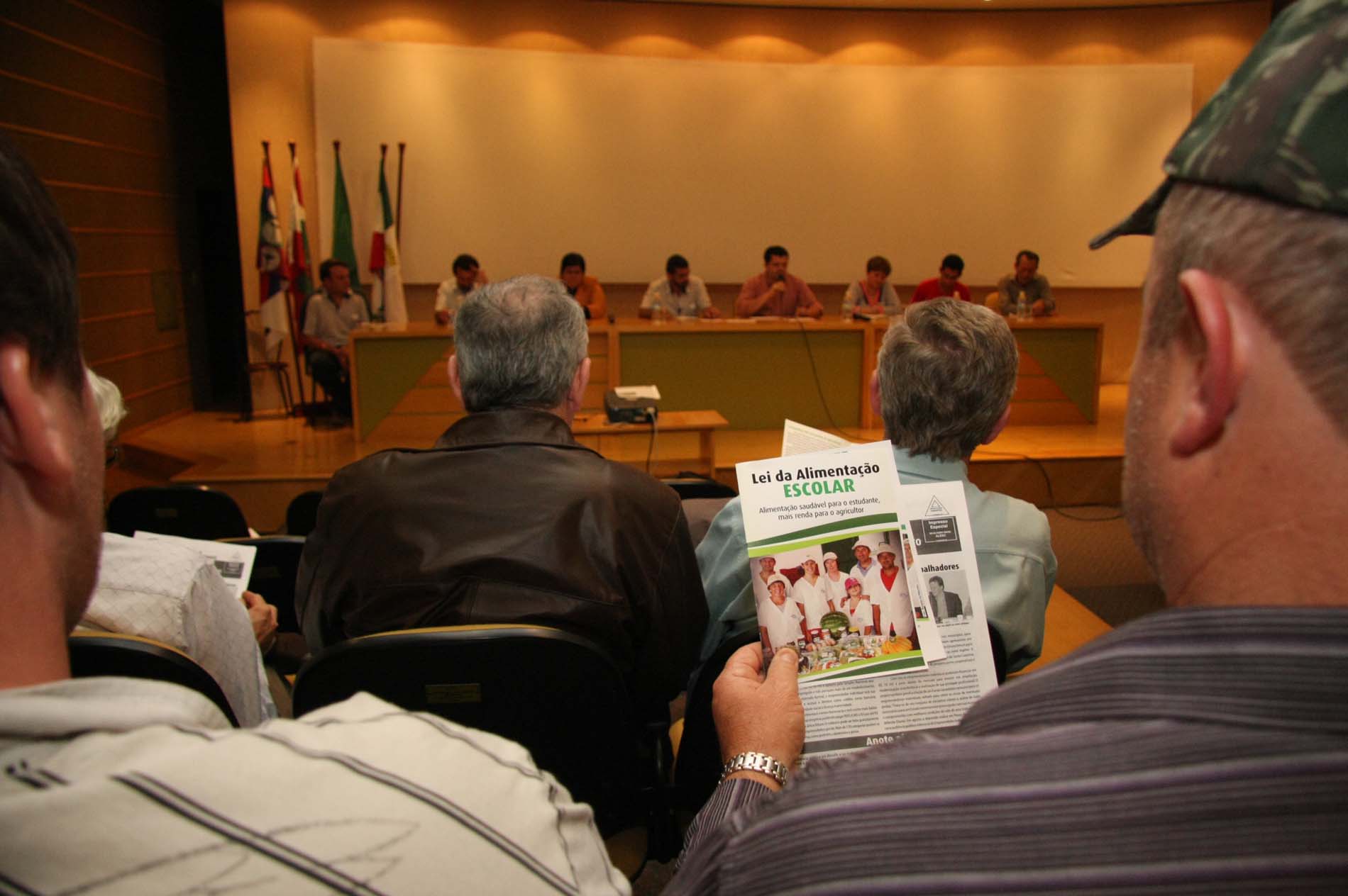 Audiência sobre a Lei da Alimentação Escolar