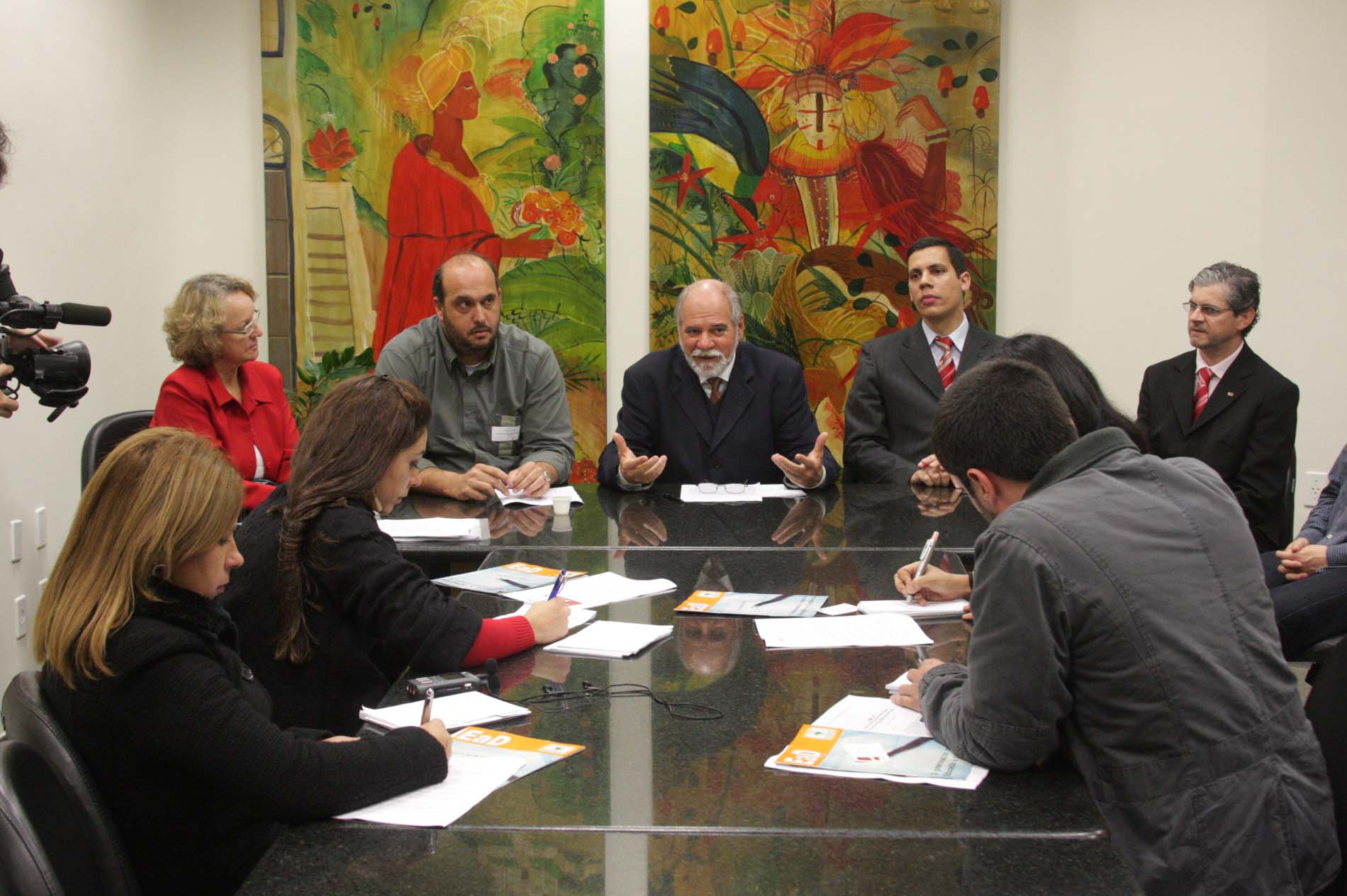 Coletiva com o Deputado Sergio Grando (PPS)