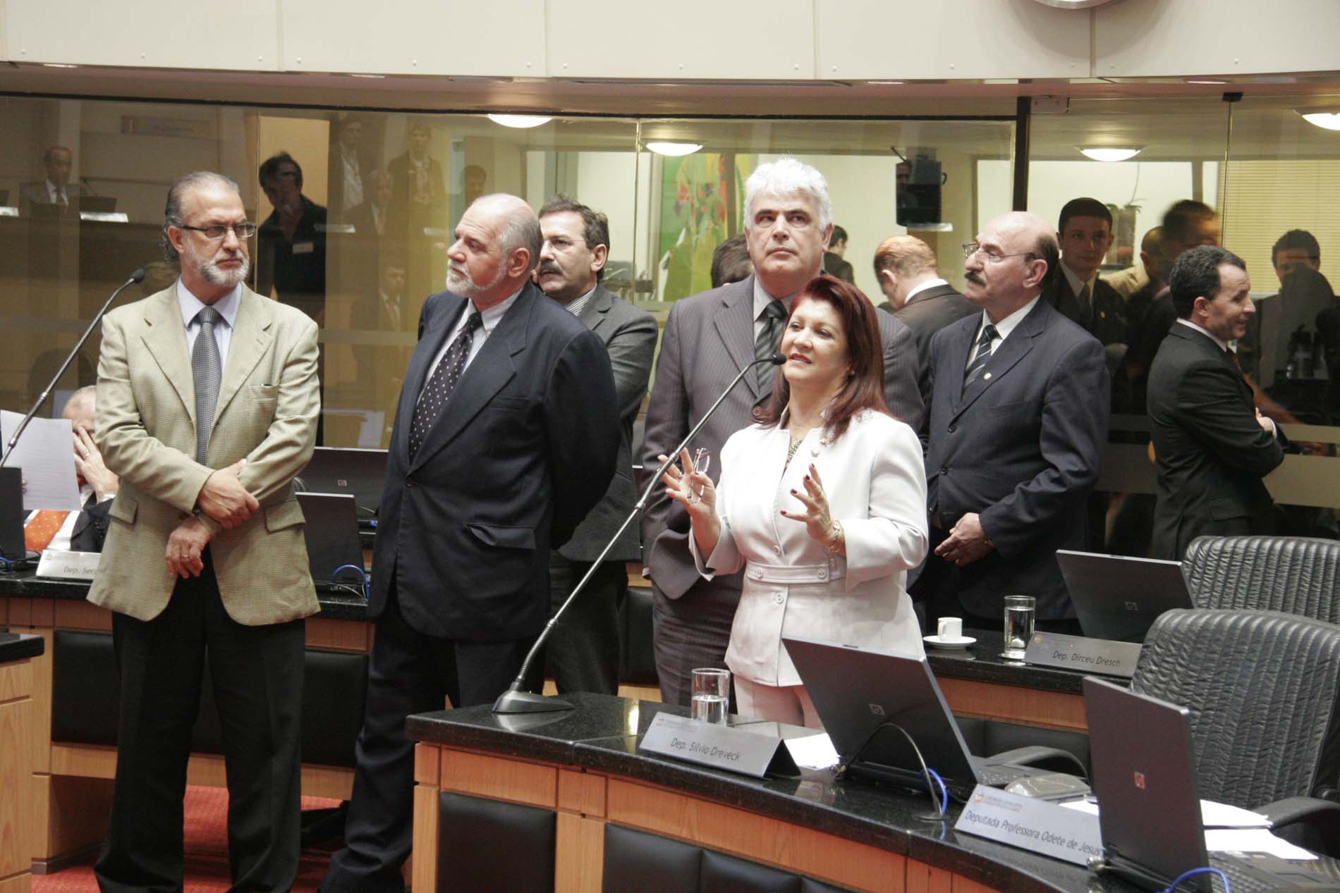 Sessão Ordinária - Plenário Osni Régis - Deputados elegem Julio Garcia como conselheiro do Tribunal de Contas do Estado.