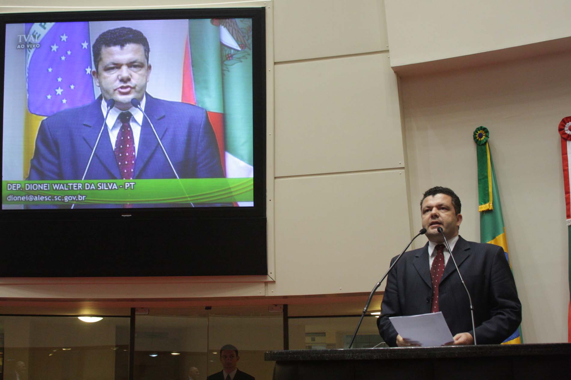 Deputado Dionei Walter da Silva (PT)