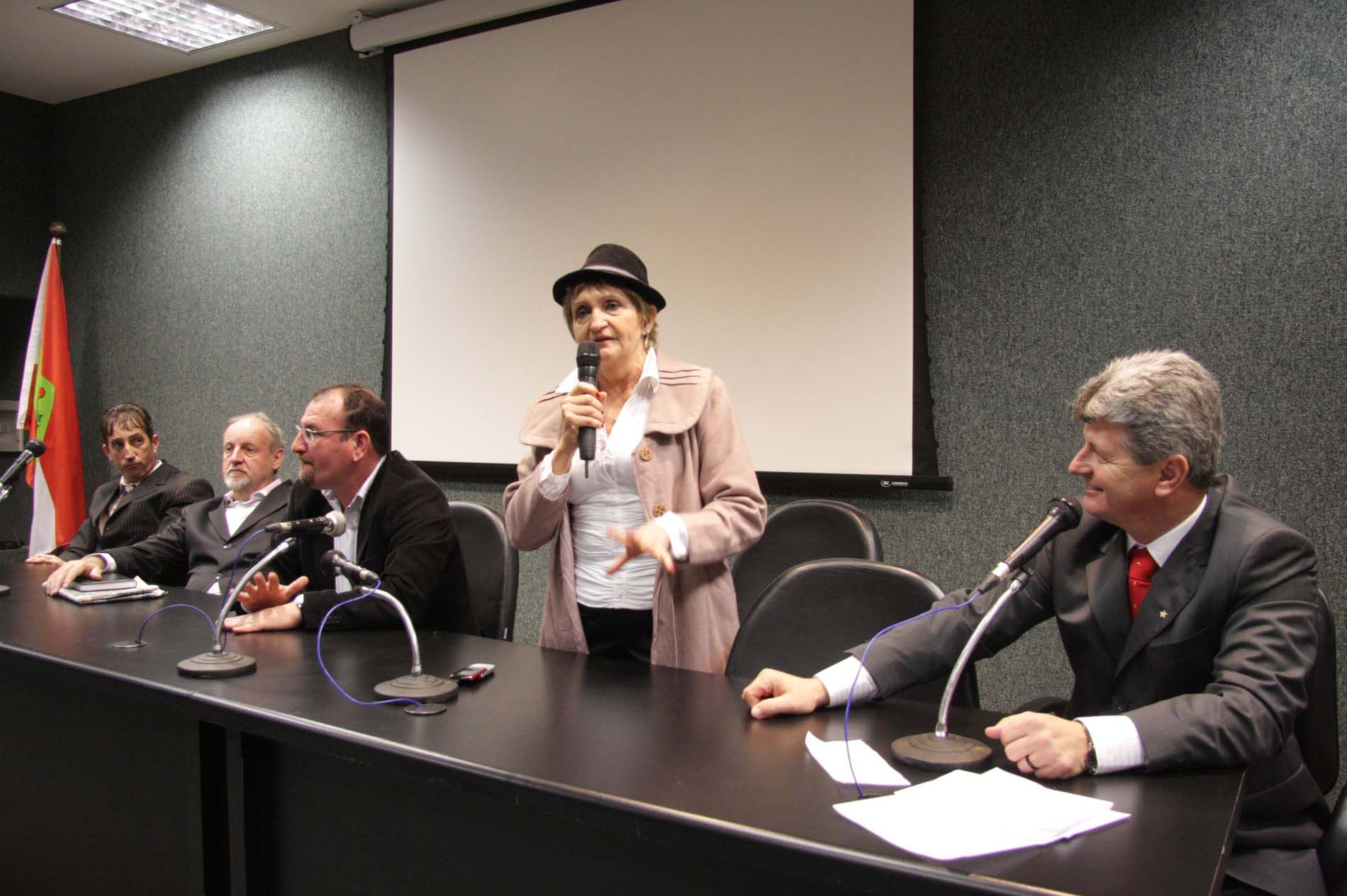 Ato em comemoração a posse do Dep. Círio Vandresen