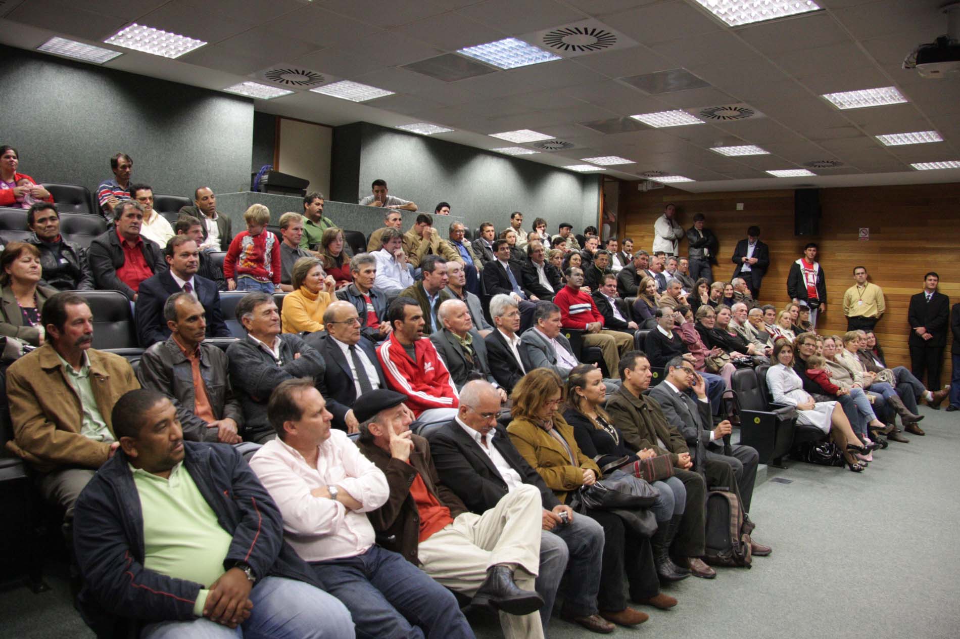 Ato em comemoração a posse do Dep. Círio Vandresen
