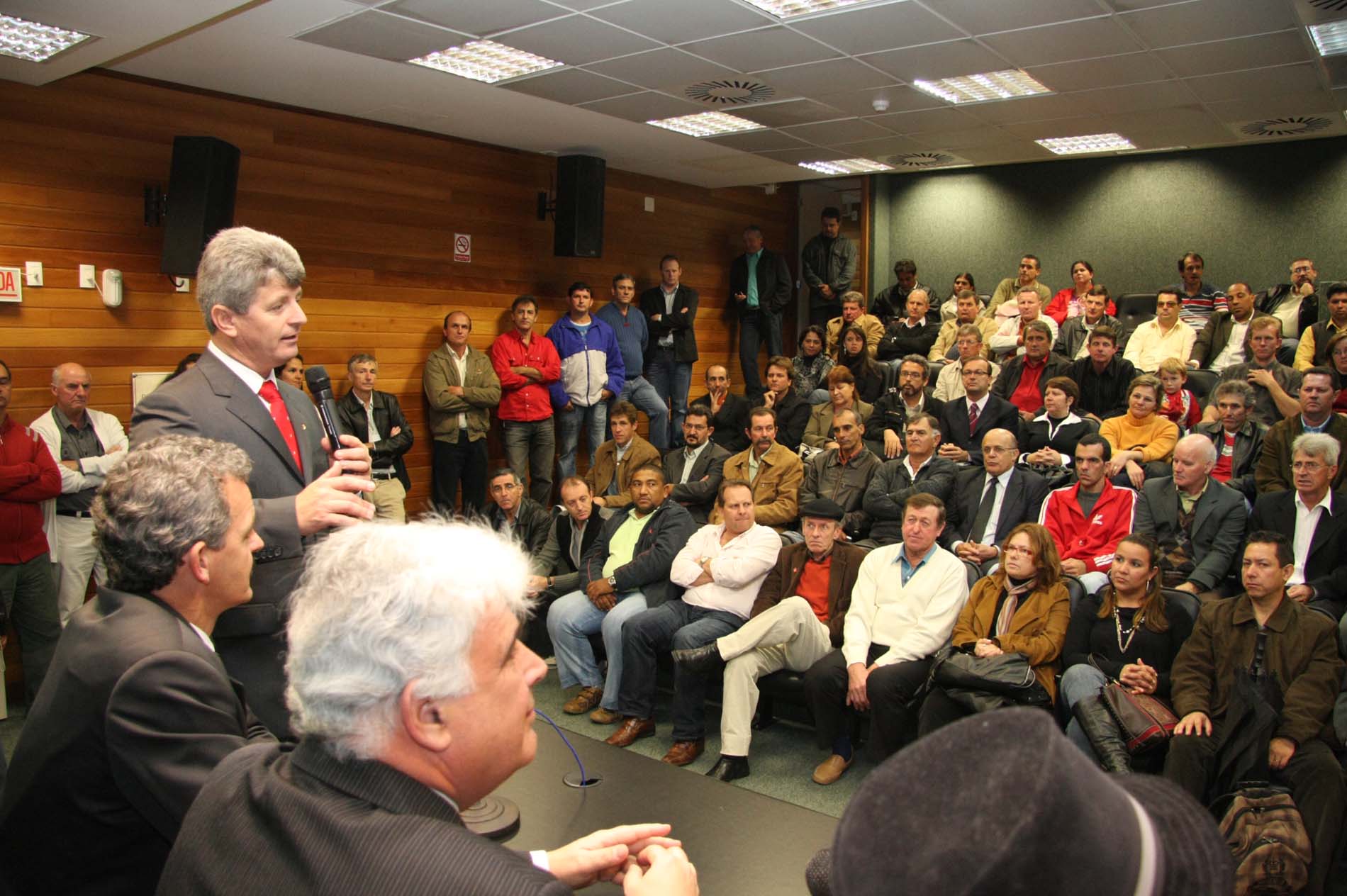 Ato em comemoração a posse do Dep. Círio Vandresen