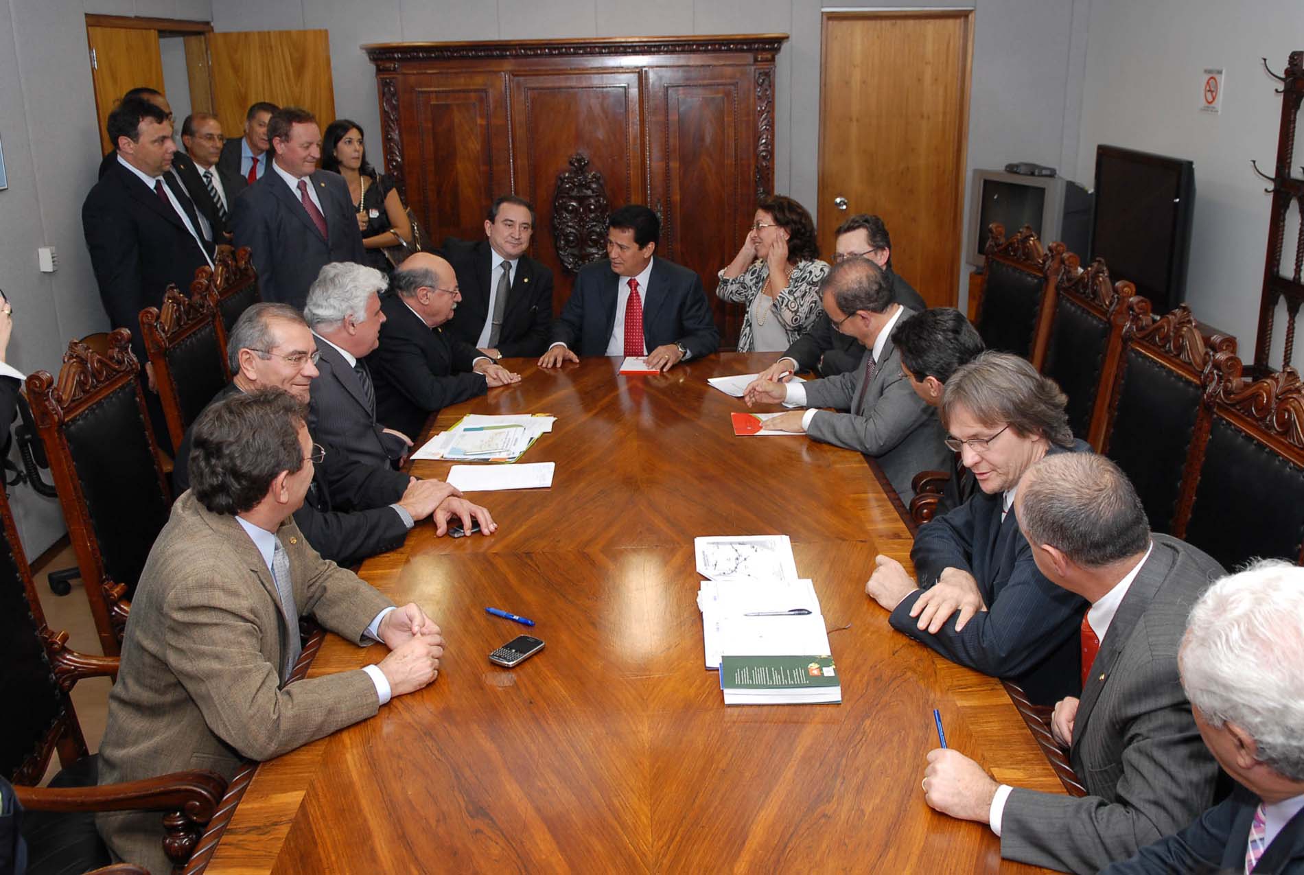 Bancada de SC com o Ministro dos Transportes