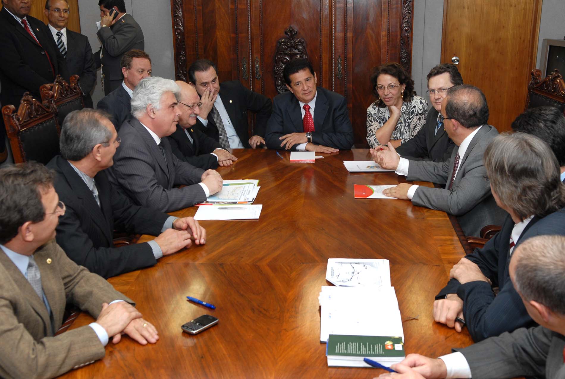 Bancada de SC com o Ministro dos Transportes