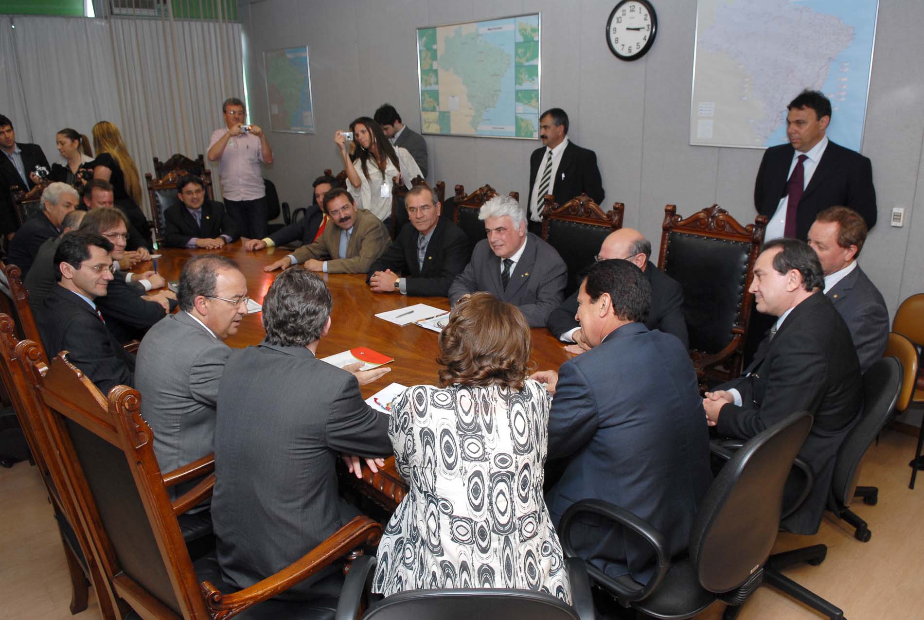 Bancada de SC com o Ministro dos Transportes