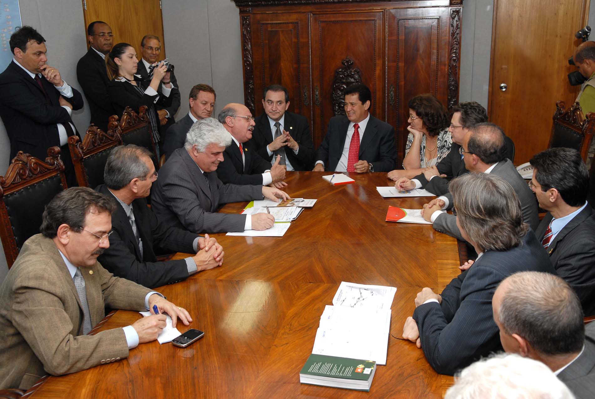 Bancada de SC com o Ministro dos Transportes