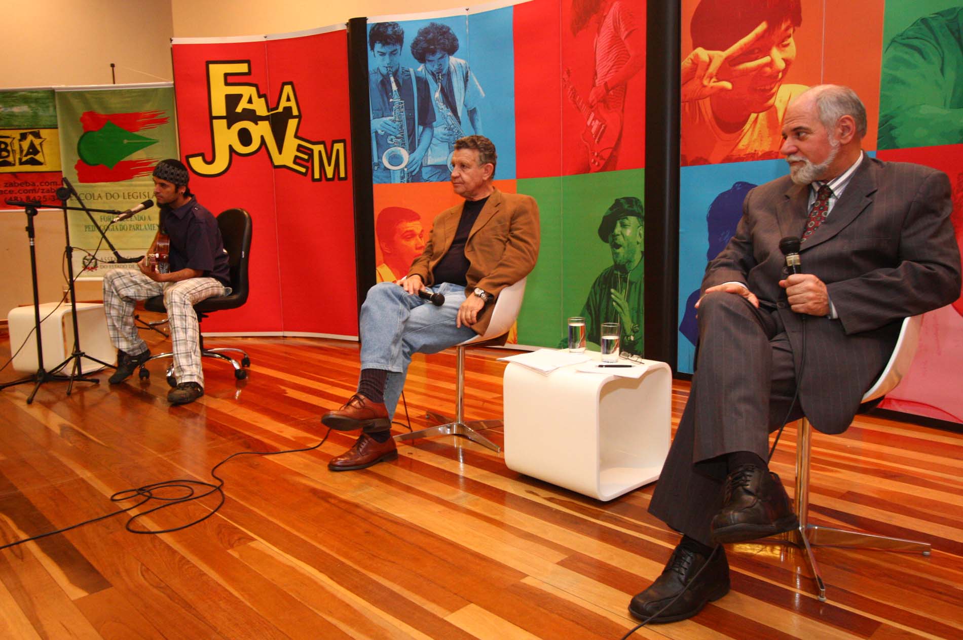 Gravação do programa Fala Jovem