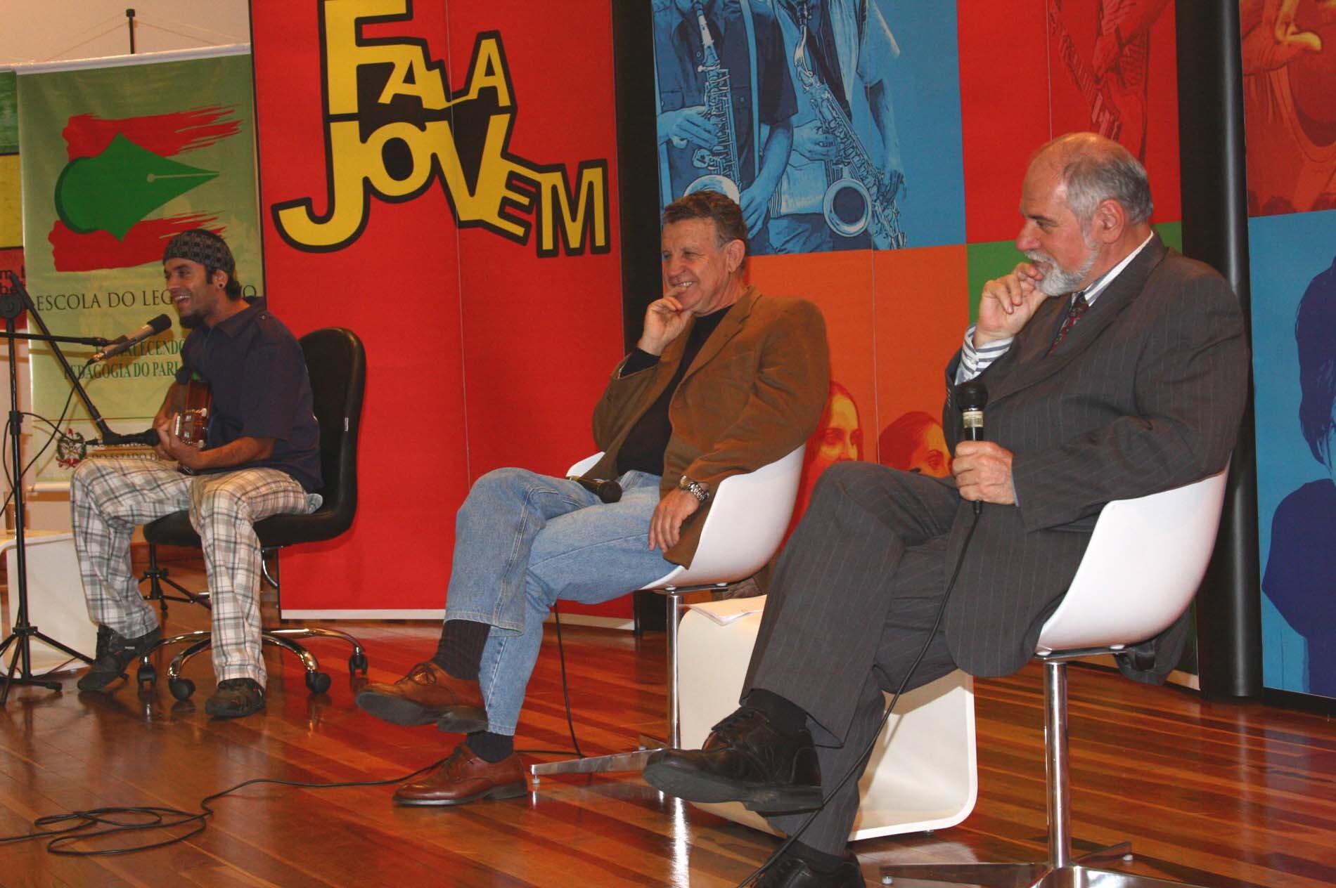 Gravação do programa Fala Jovem