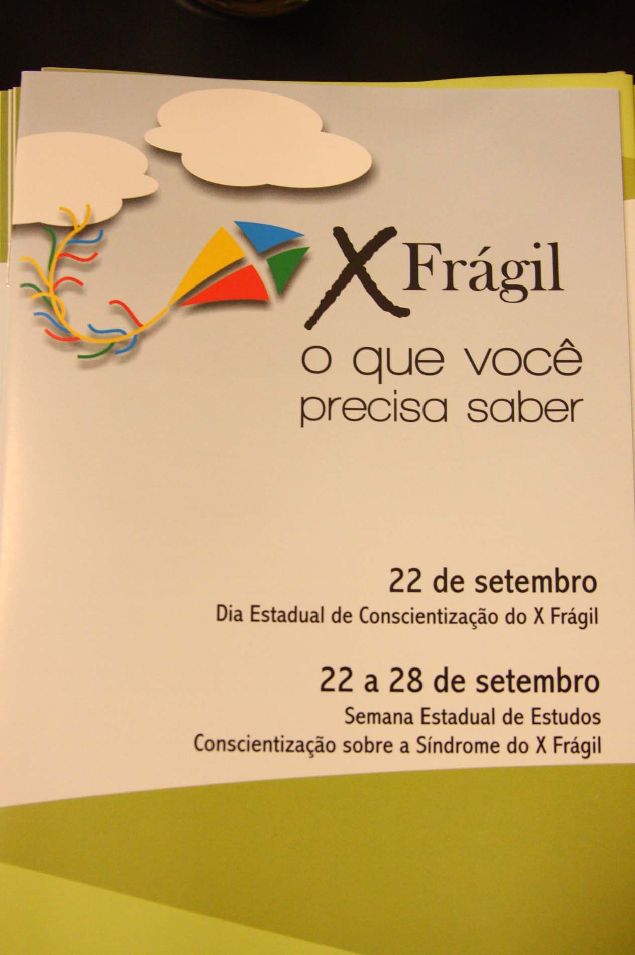 III Encontro Catarinense da Síndrome do X-Frágil