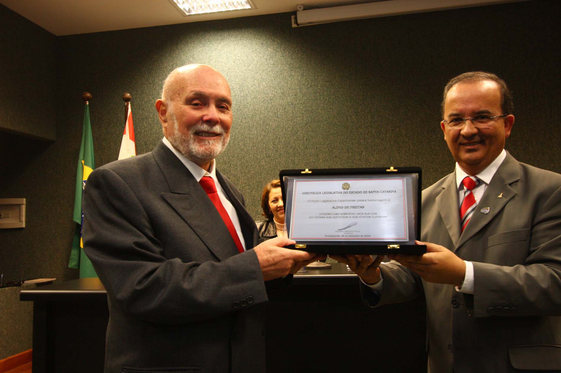 Ato Solene em homenagem à memória e história do ex-Deputado Paulo Stuart Wright.