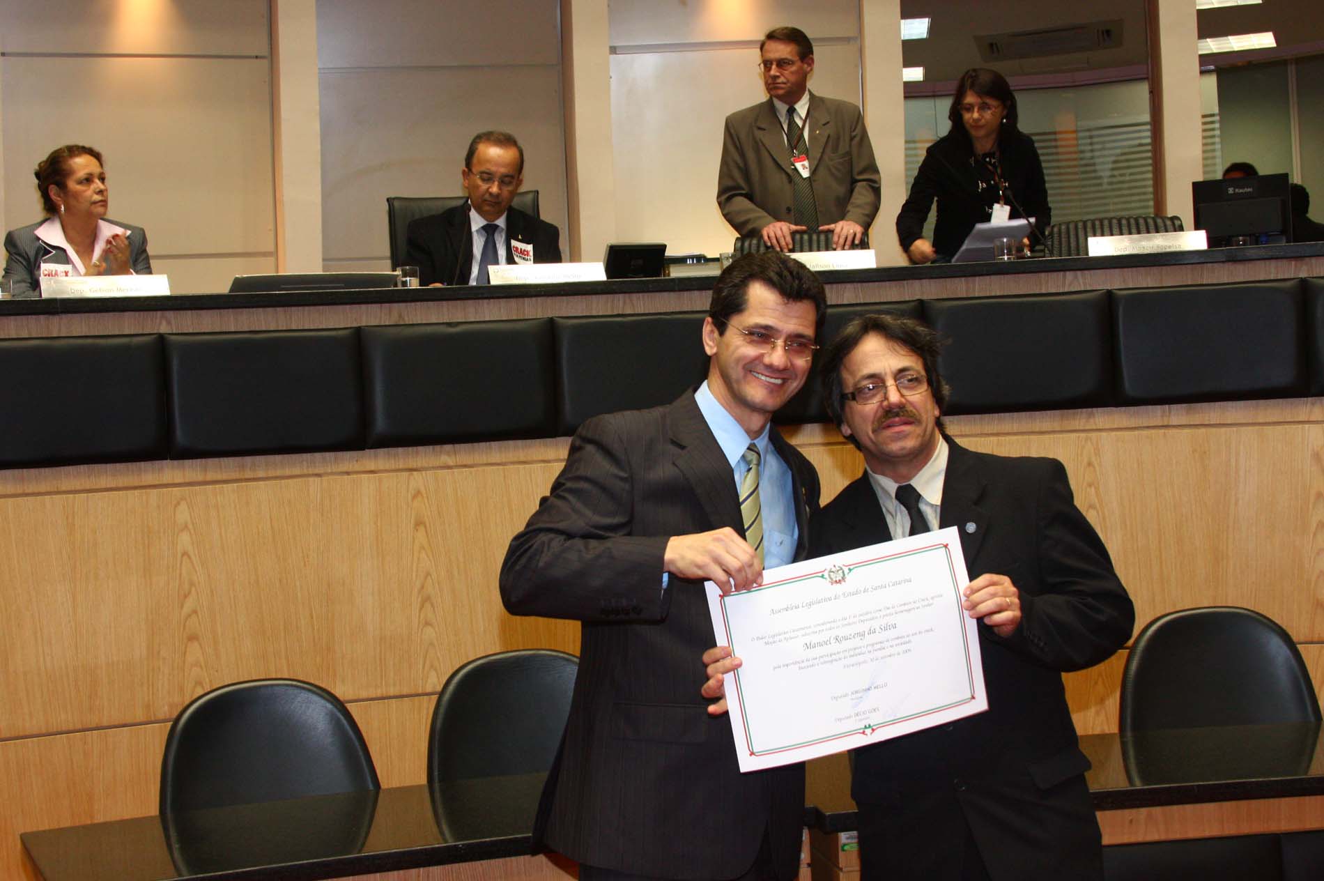 Ato Solene - Luta contra o Crack - Deputado Jailson Lima (PT)