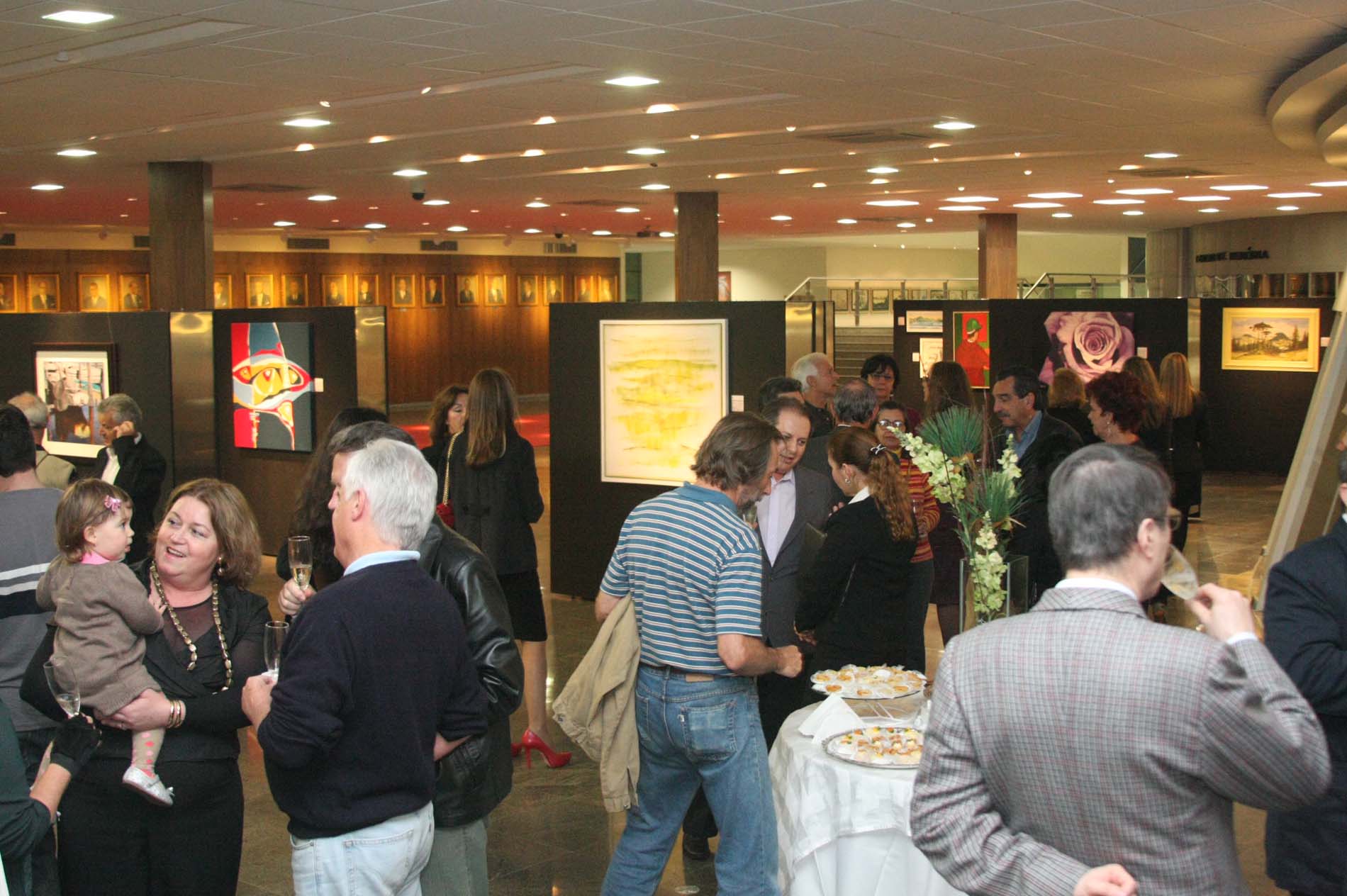 Abertura da Exposição de Grupo de Artistas Plásticos de Balneário Camboriú (GAP)