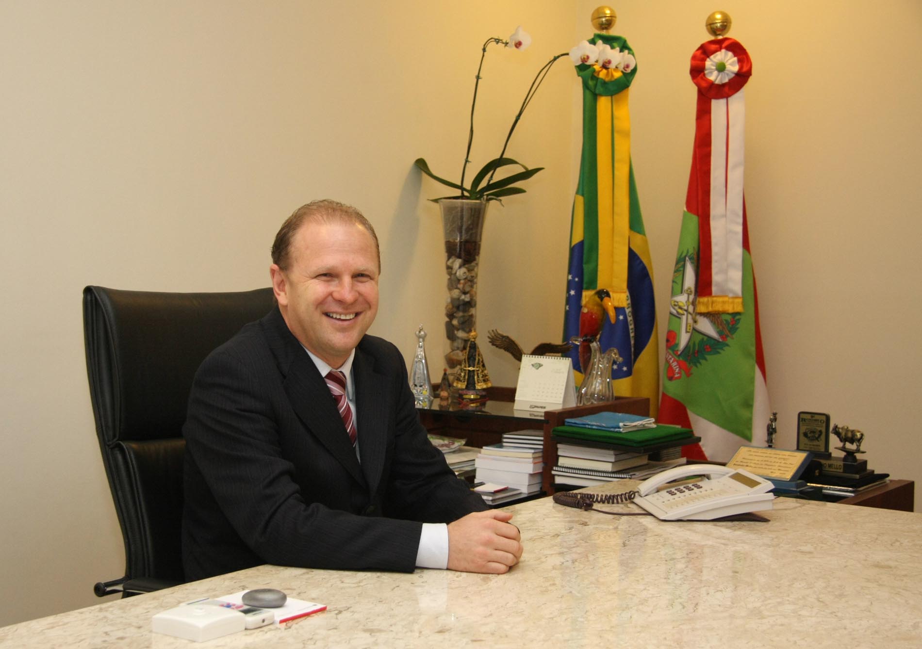 Gelson Merísio assume presidência do Legislativo