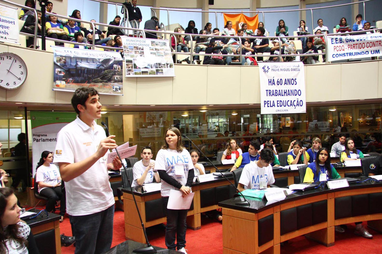 8ª edição do Programa Parlamento Jovem