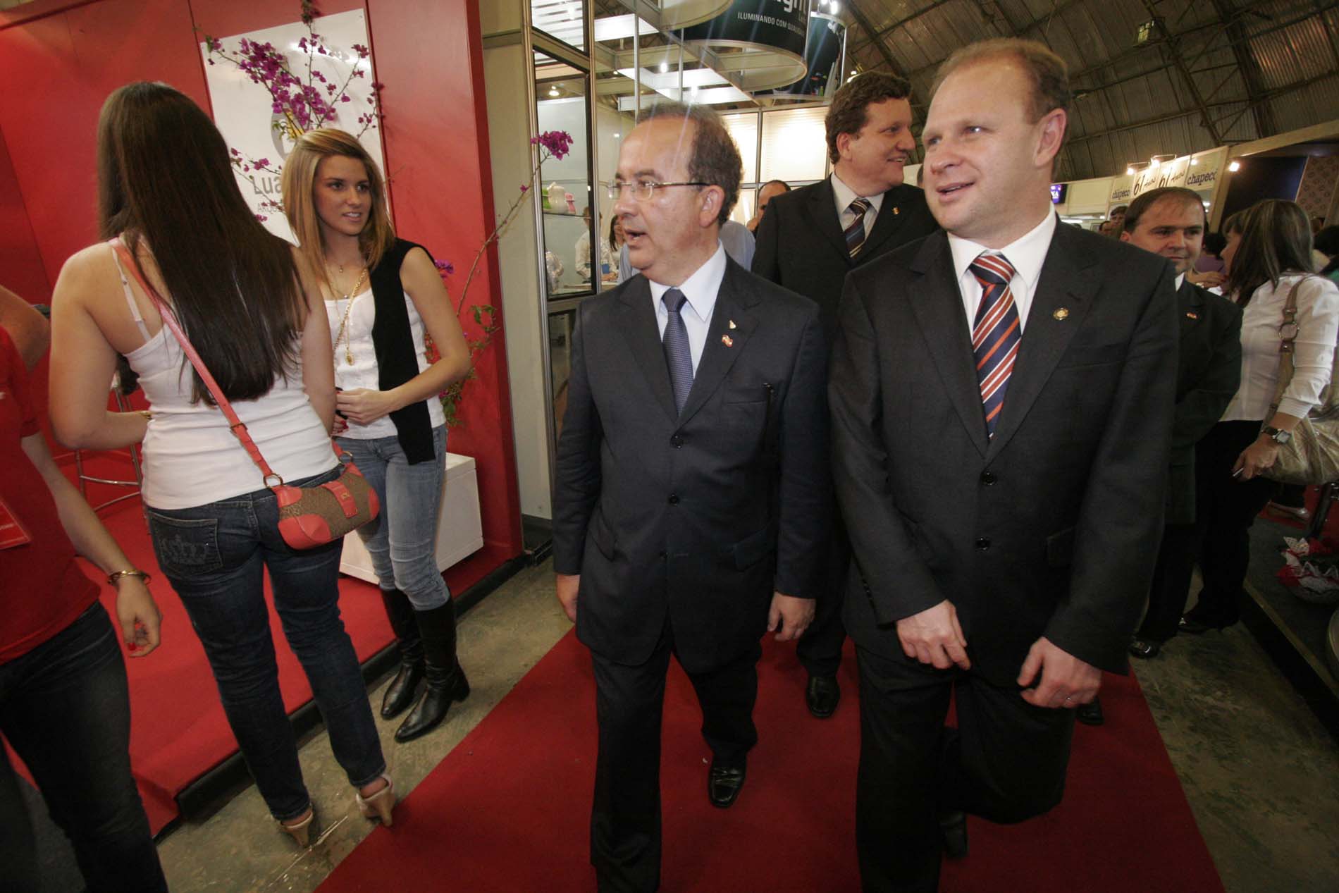 Visitas aos expositores