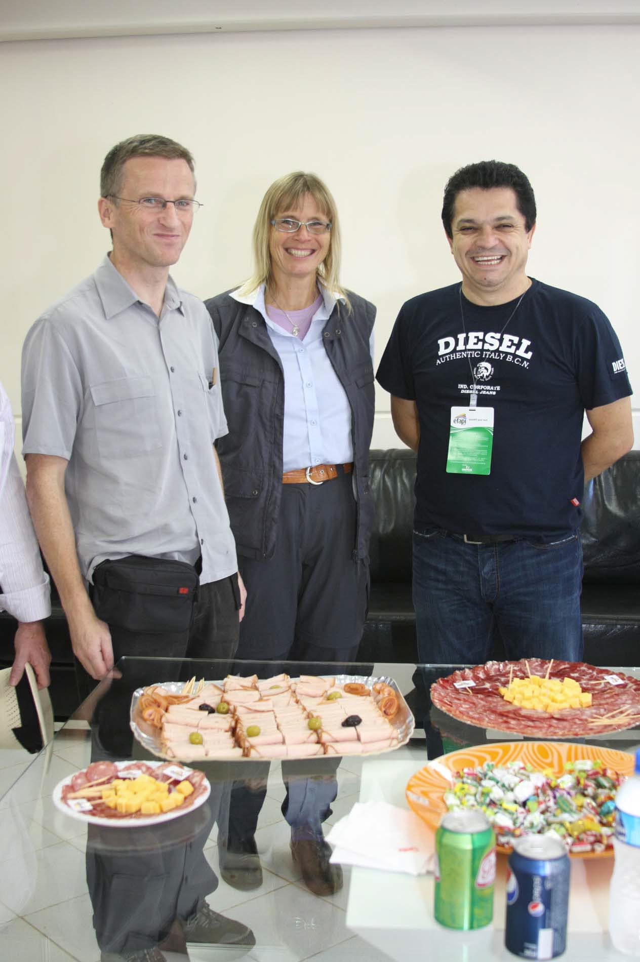 Efapi 2009 - Chapecó - Missão de veterinários europeus